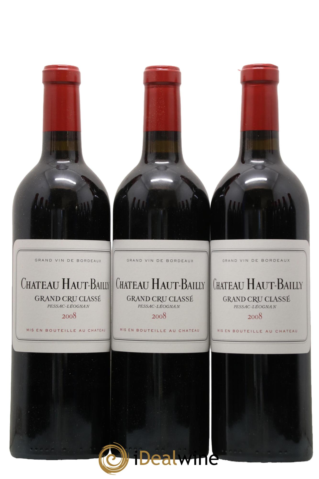 Château Haut-Bailly Cru Classé de Graves 2008 - Posten von 12 Flaschen - 1