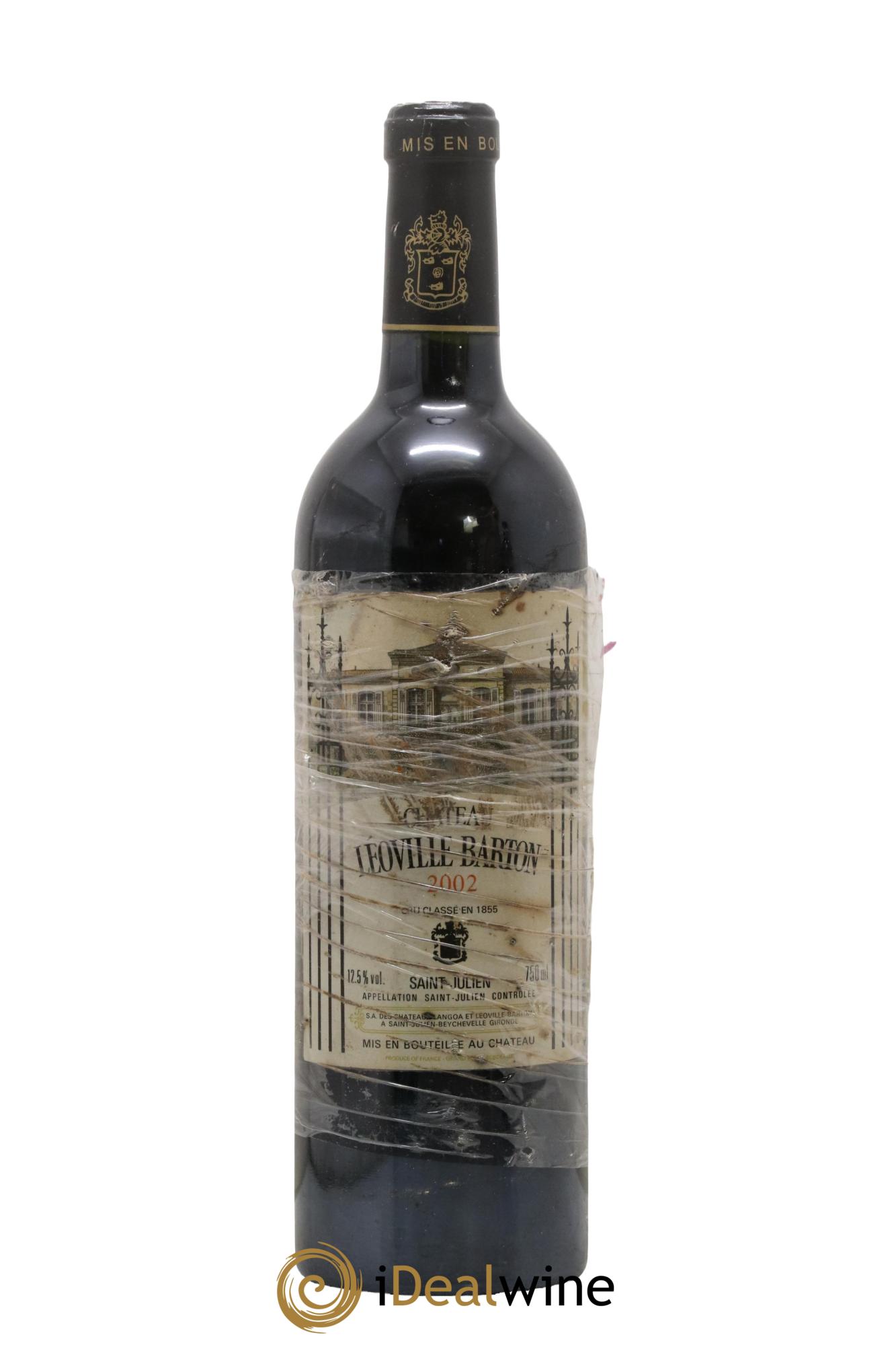 Château Léoville Barton 2ème Grand Cru Classé 2002 - Lot of 1 bottle - 0