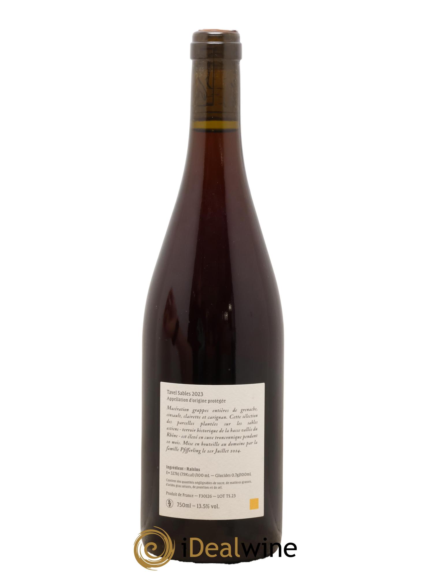 Tavel Sables Anglore 2023 - Lot of 1 bottle - 1