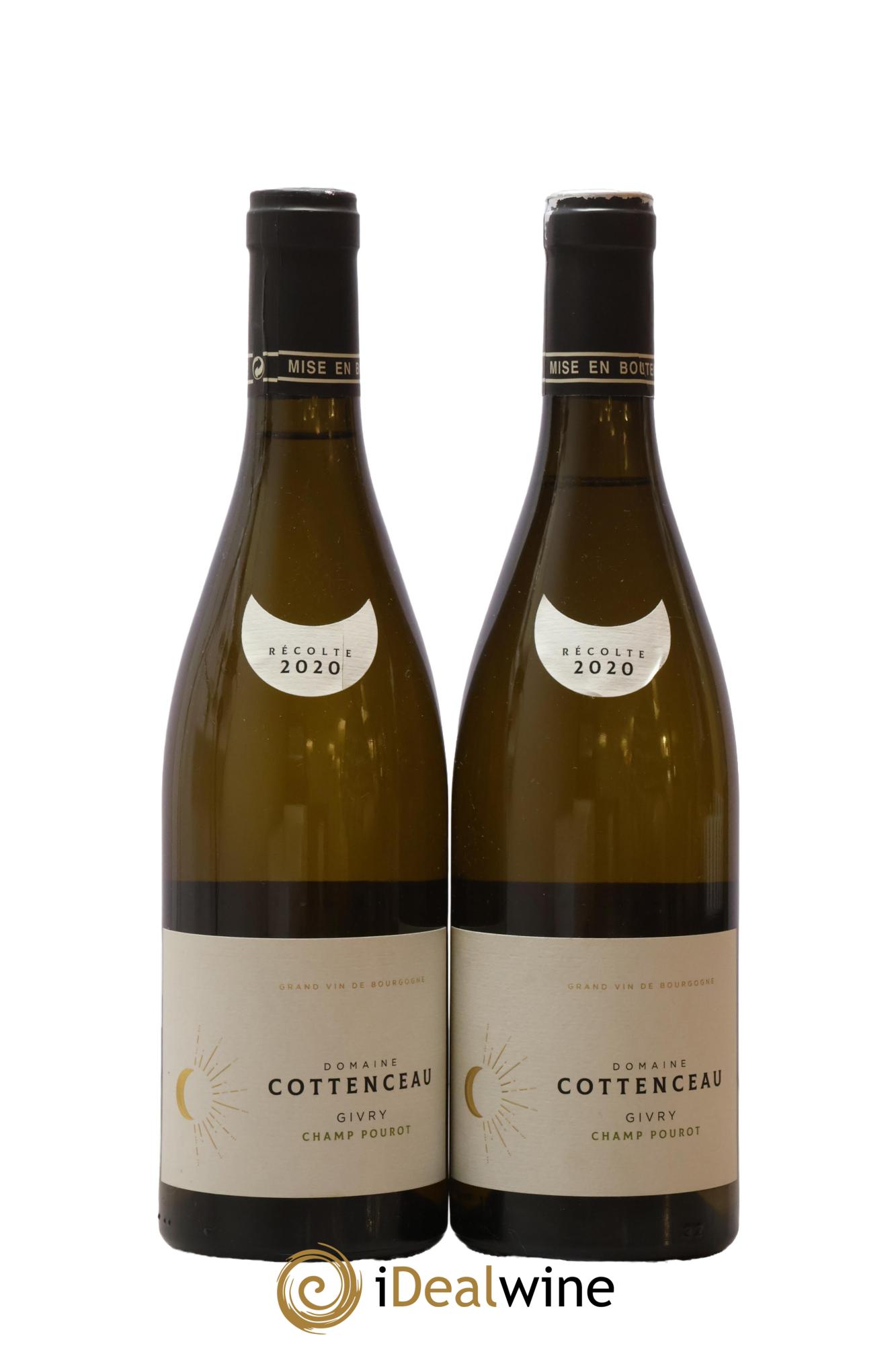 Givry Champ Pourot Cottenceau 2020 - Lot de 2 bouteilles - 0