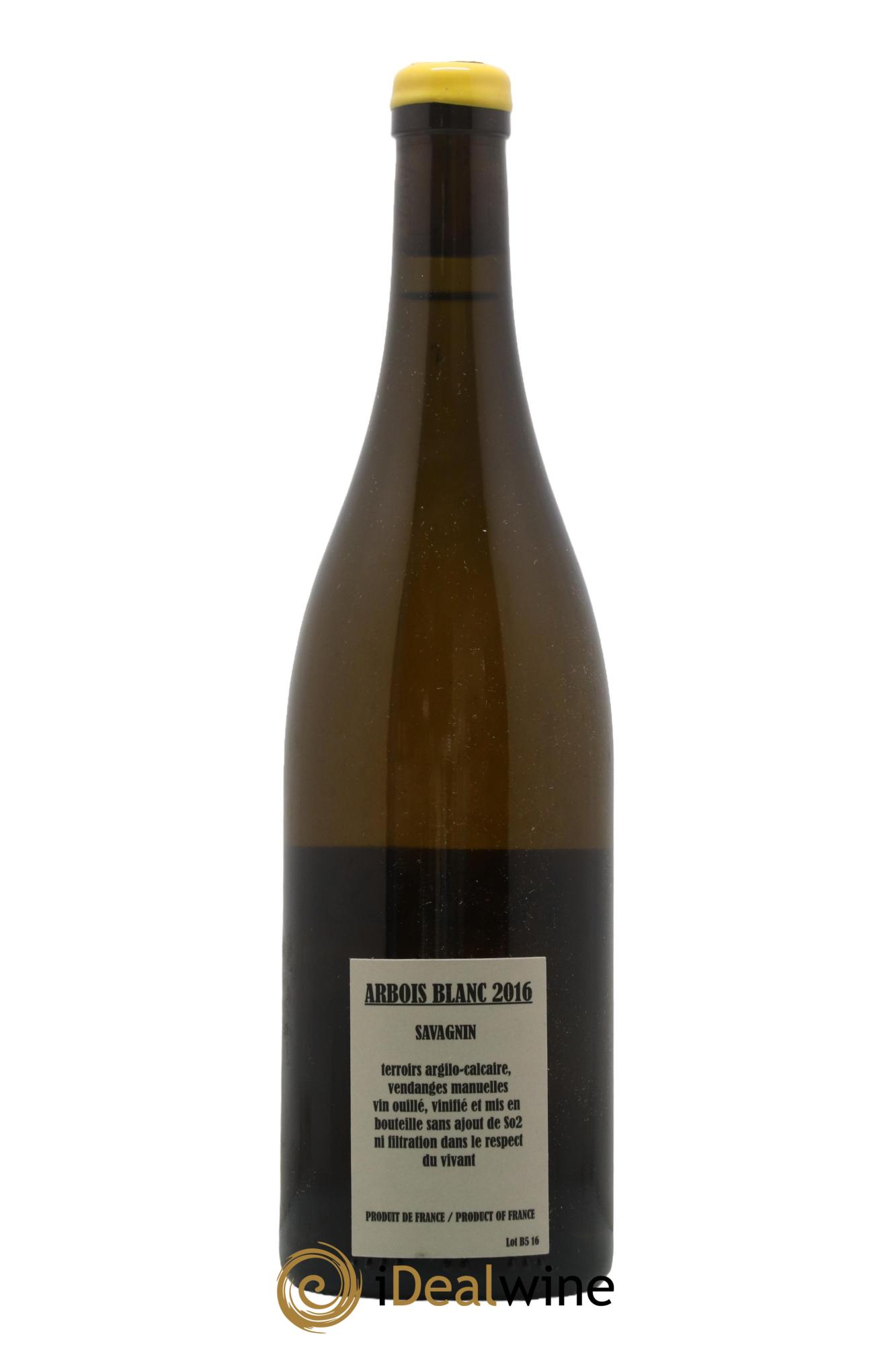 Arbois Savagnin Adeline Houillon & Renaud Bruyère 2016 - Lot de 1 bouteille - 1