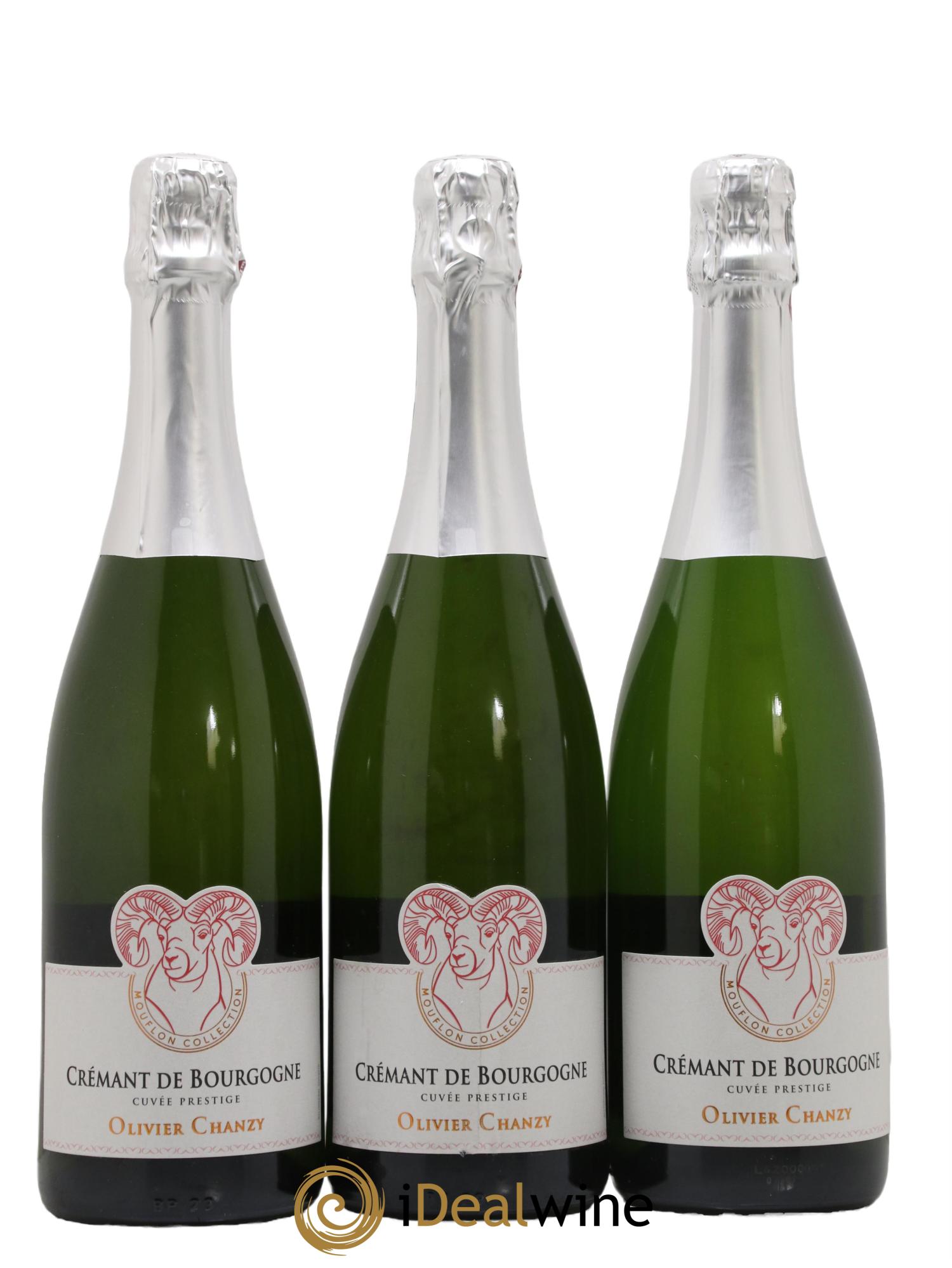 Crémant de Bourgogne Cuvée Prestige Olivier Chanzy - Lot de 3 bouteilles - 0