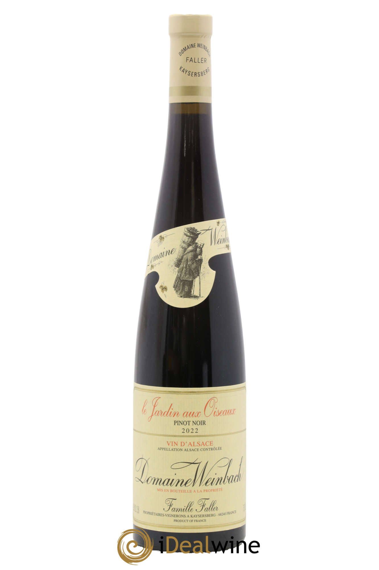 Pinot Noir Le Jardin aux Oiseaux Weinbach (Domaine) 2022 - Lot de 1 bouteille - 0