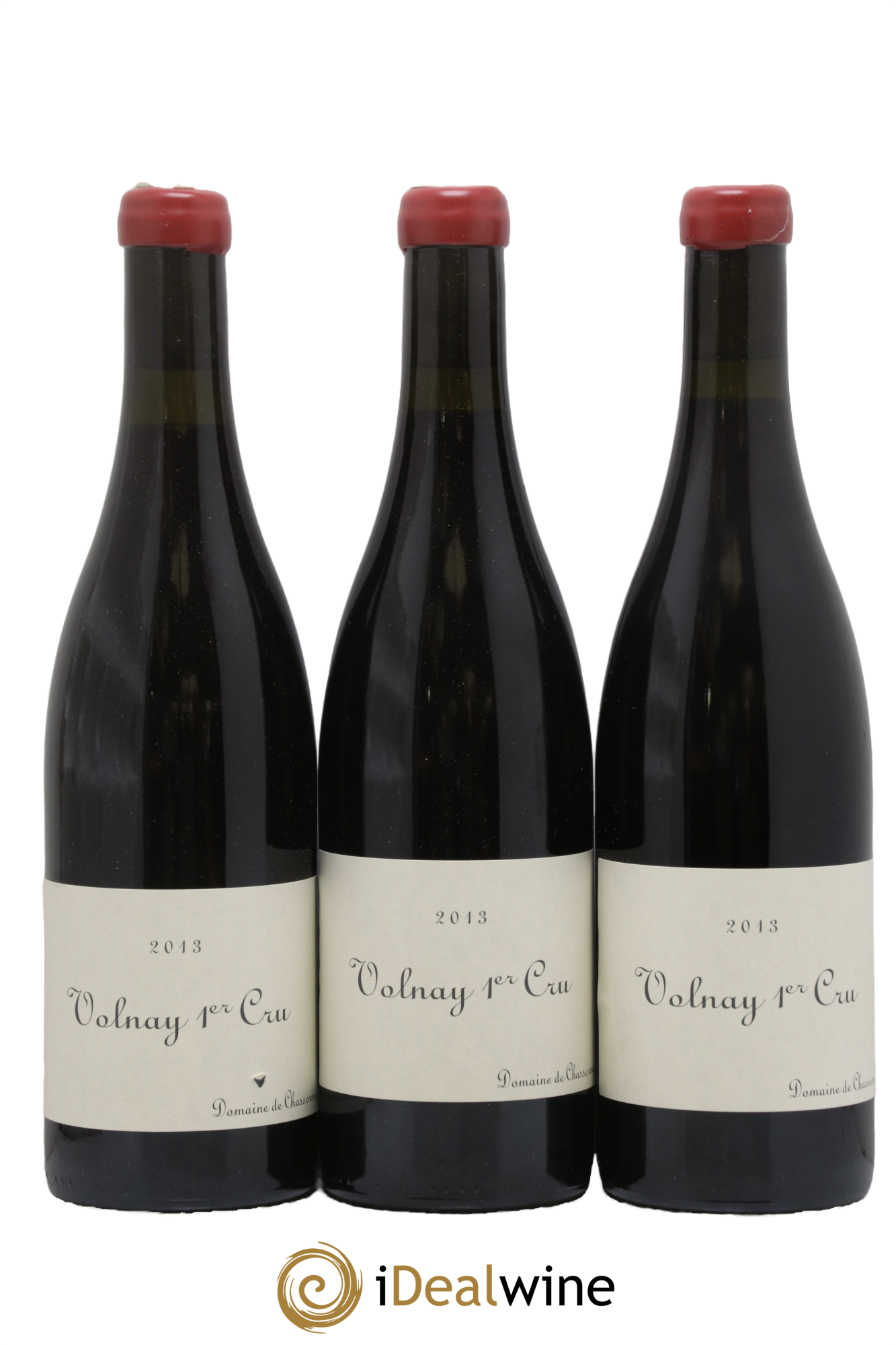 Volnay 1er Cru Domaine de Chassorney - Frédéric Cossard 2013 - Lot de 3 bouteilles - 0