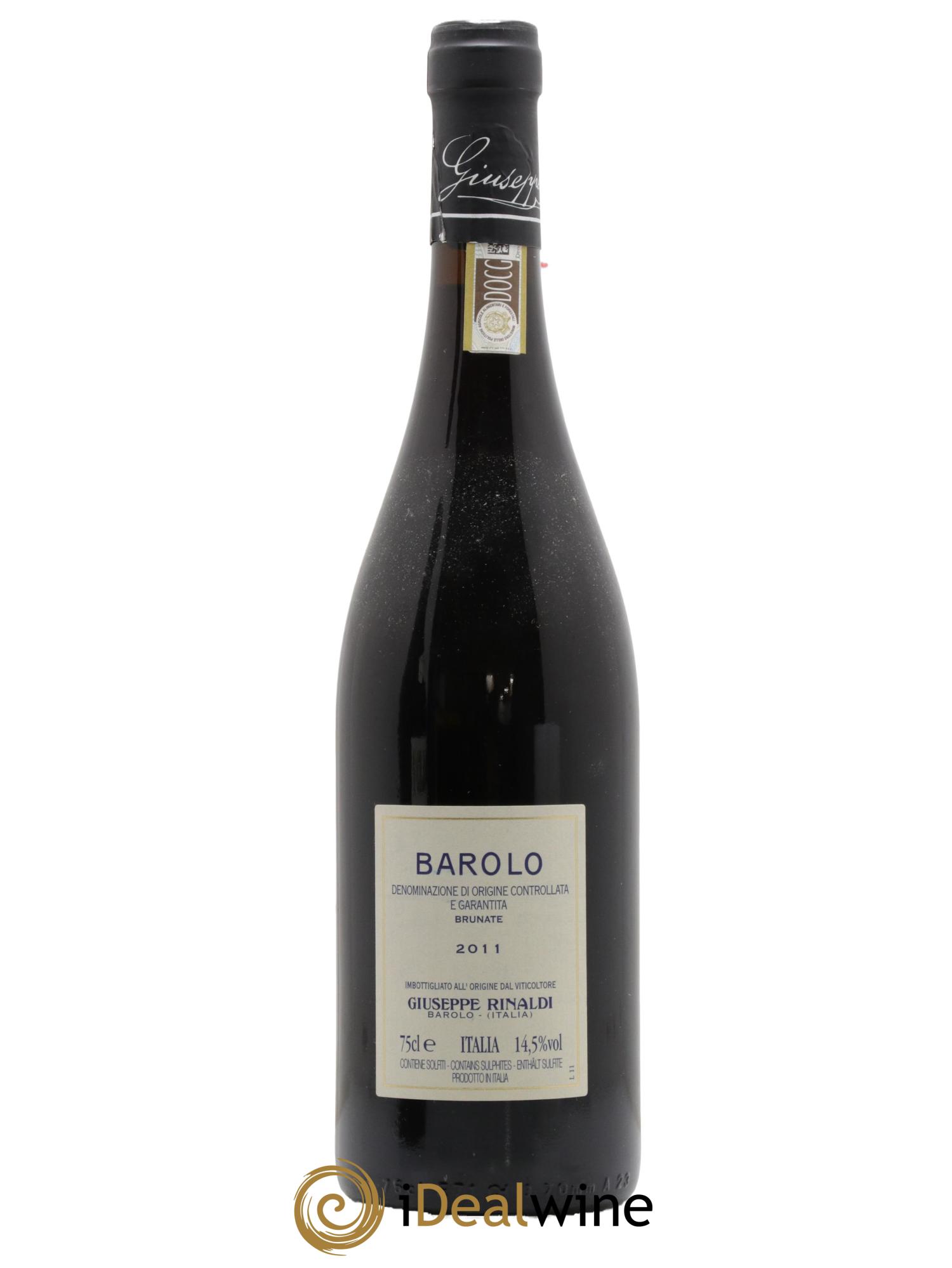 Barolo DOCG Brunate Giuseppe Rinaldi 2011 - Lot of 1 bottle - 1