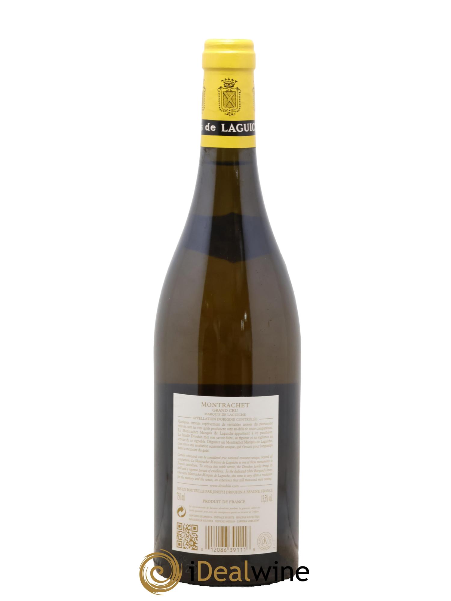 Montrachet Grand Cru Marquis de Laguiche Joseph Drouhin 2014 - Lot de 1 bouteille - 1