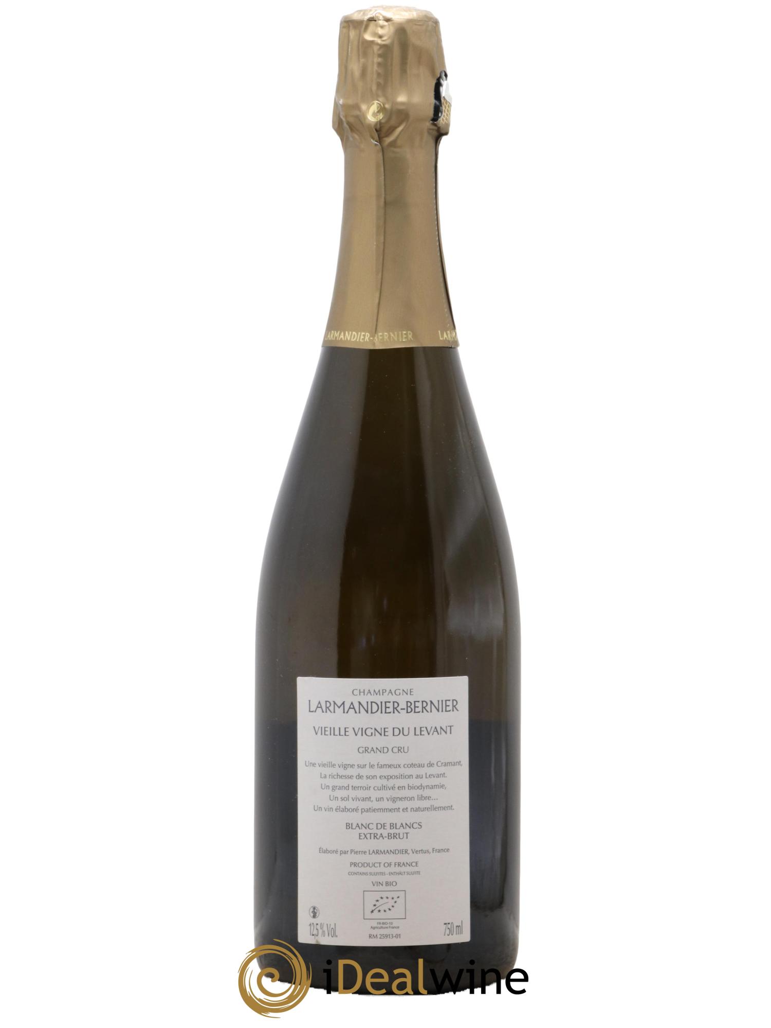 Vieille Vigne de Cramant Grand Cru Extra-Brut Larmandier-Bernier 2012 - Lot de 1 bouteille - 1