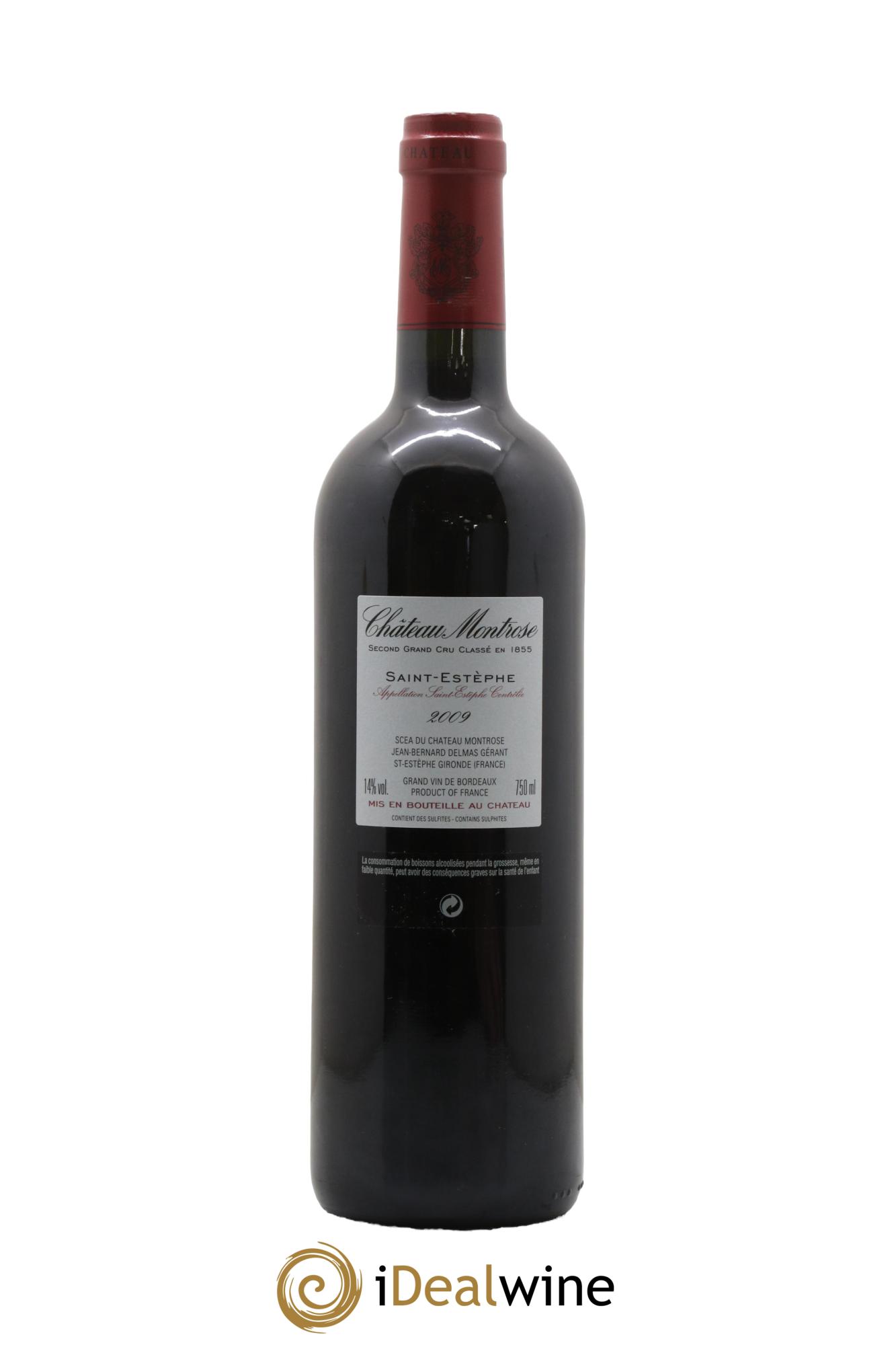 Château Montrose 2ème Grand Cru Classé 2009 - Lotto di 1 bottiglia - 1