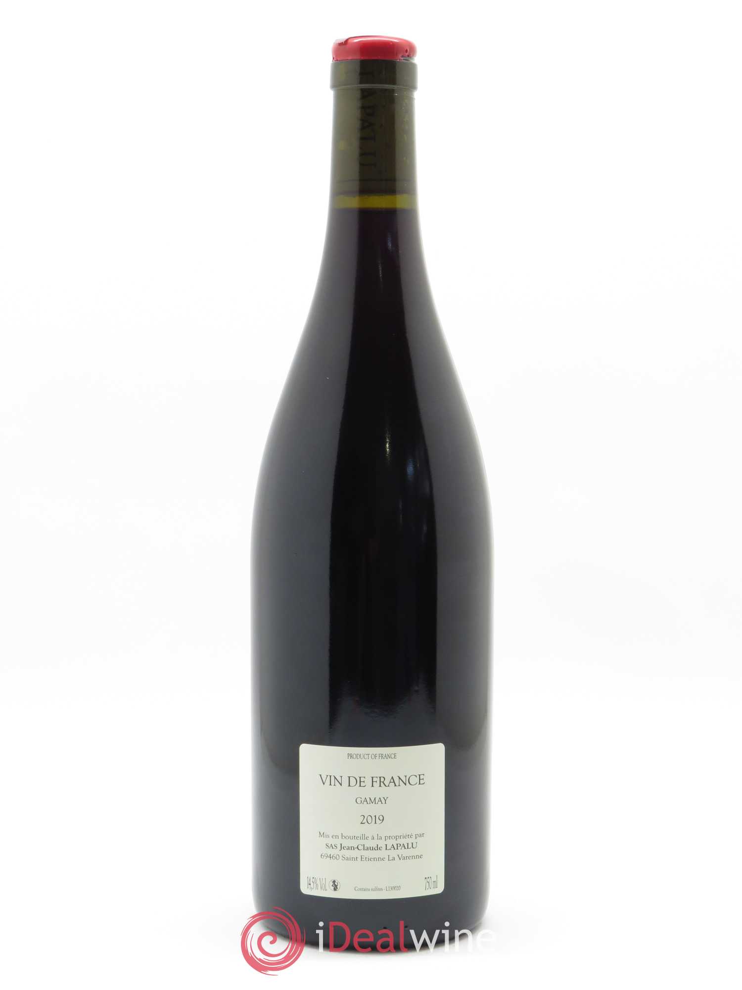 Vin de France Alma Mater Jean-Claude Lapalu  2019 - Lot de 1 bouteille - 1