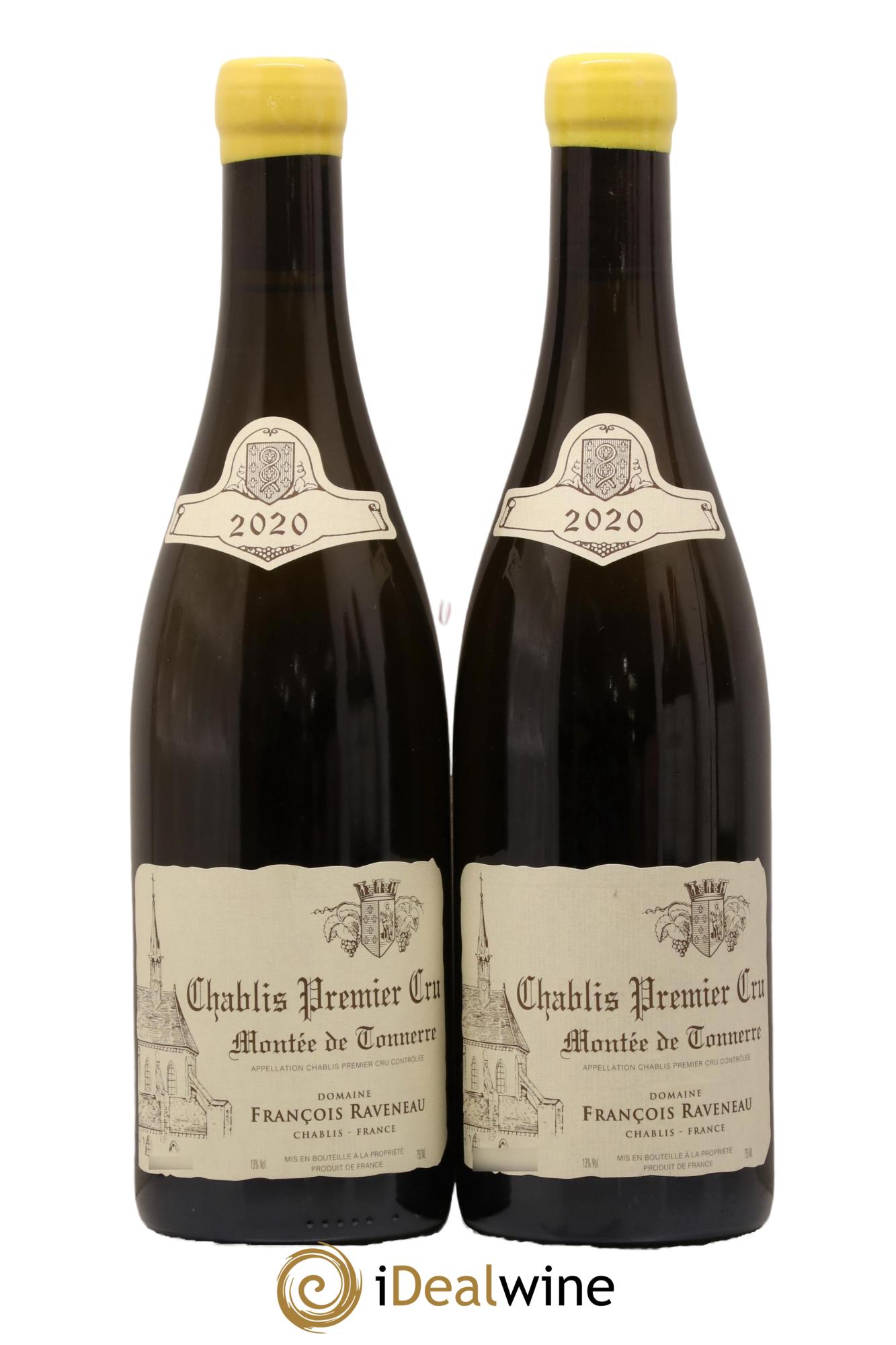 Chablis 1er Cru Montée de Tonnerre Raveneau (Domaine) 2020 - Lot de 2 bouteilles - 0