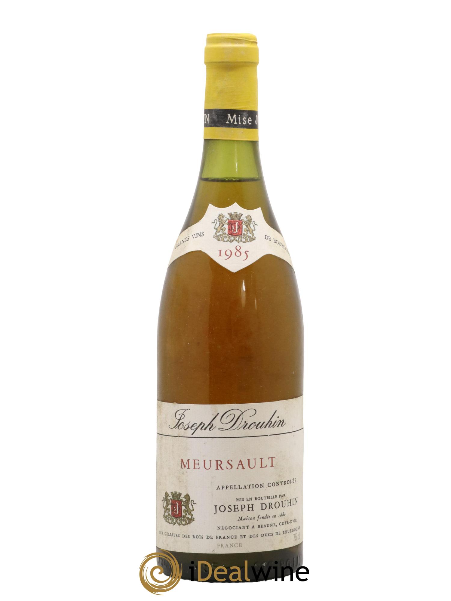 Meursault Joseph Drouhin 1985 - Lot de 1 bouteille - 0