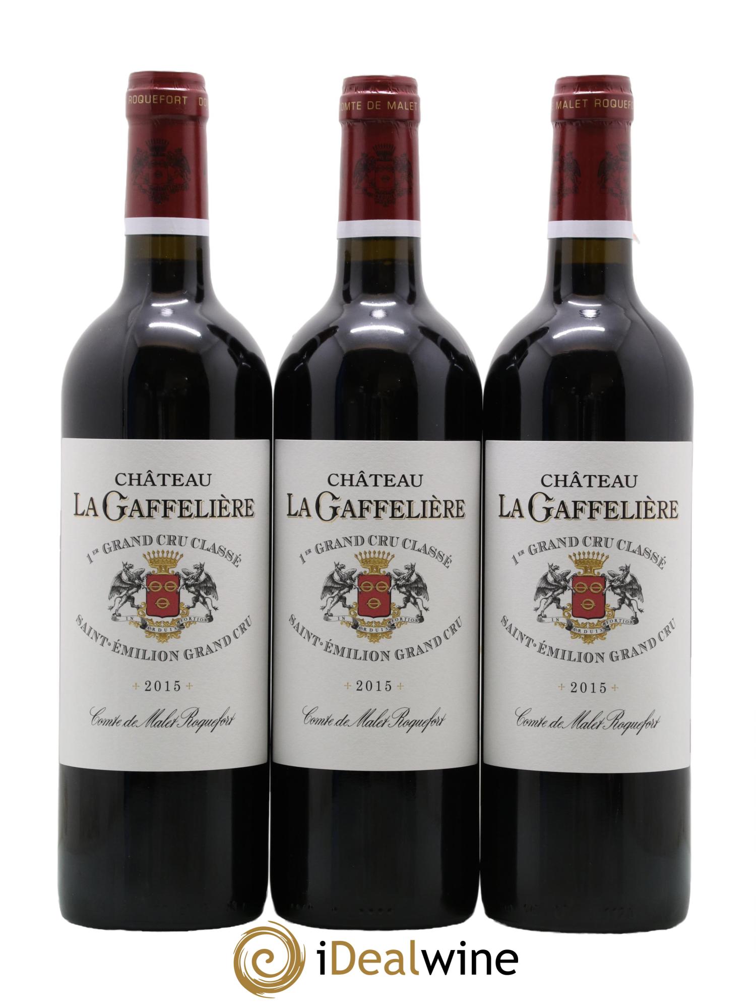 Château la Gaffelière 1er Grand Cru Classé B 2015 - Lot de 12 bouteilles - 3