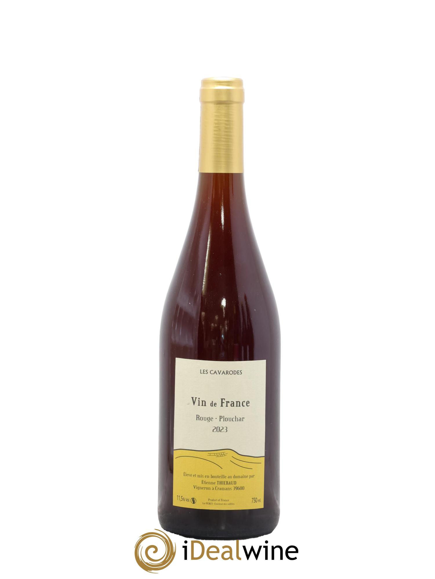 Vin de France Plouchar Domaine des Cavarodes 2023 - Lot de 1 bouteille - 0