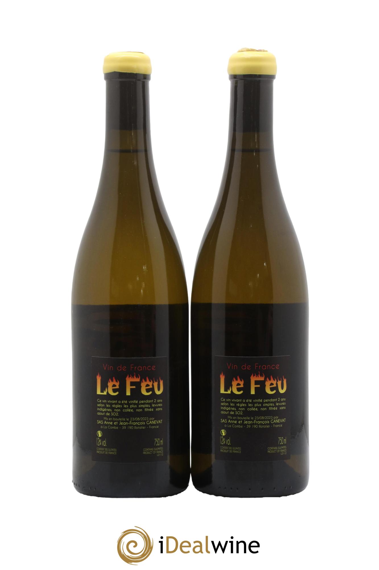Vin de France Le Feu Anne et Jean François Ganevat 2021 - Lot de 2 bouteilles - 1