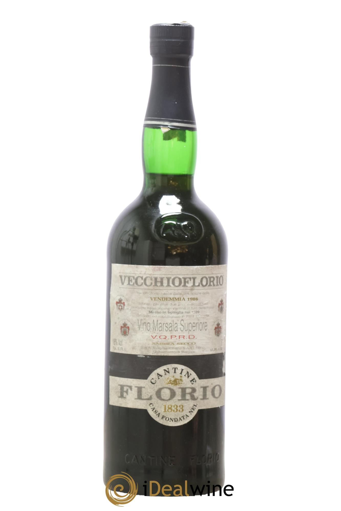 Italie Marsale Superiore VQPRD Vecchioflorio 1986 - Posten von 1 Flasche - 0