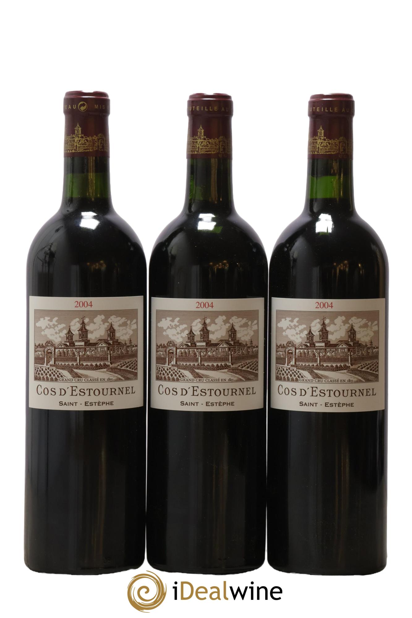 Cos d'Estournel 2ème Grand Cru Classé 2004 - Posten von 12 Flaschen - 2