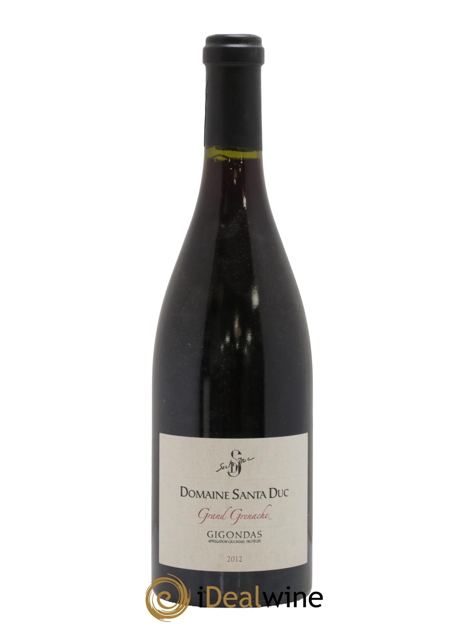 Gigondas Grand Grenache Domaine Santa Duc 2012 - Lot de 1 bouteille - 0