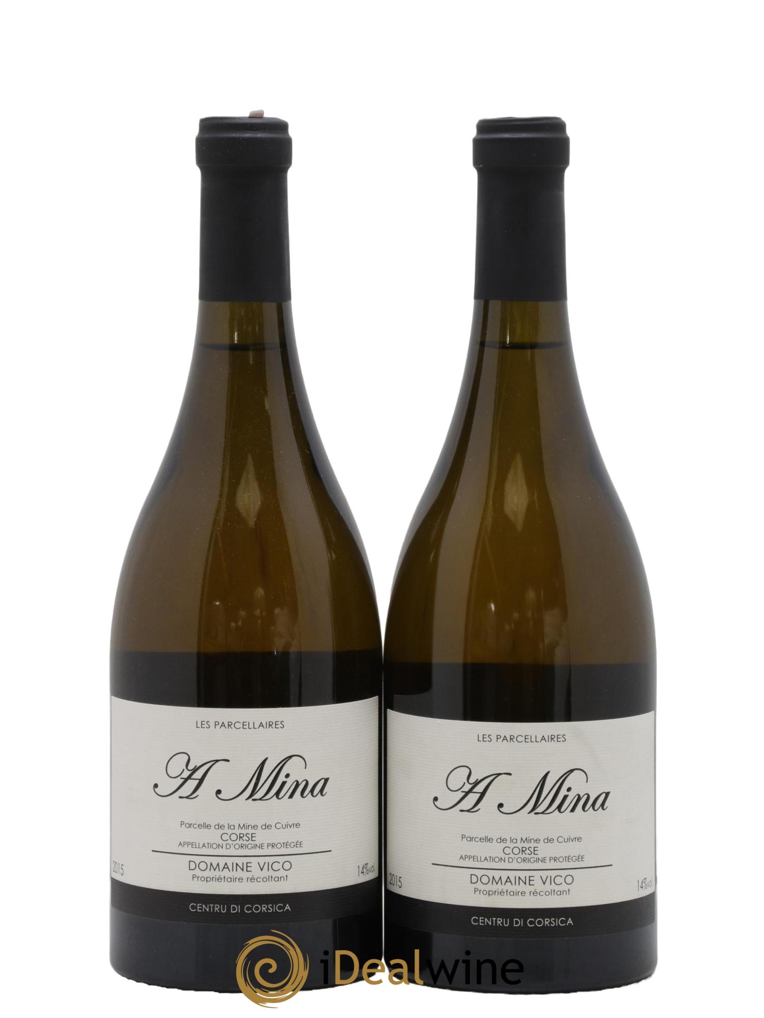 Vin de Corse A Mina Domaine Vico 2015 - Lot of 2 bottles - 0