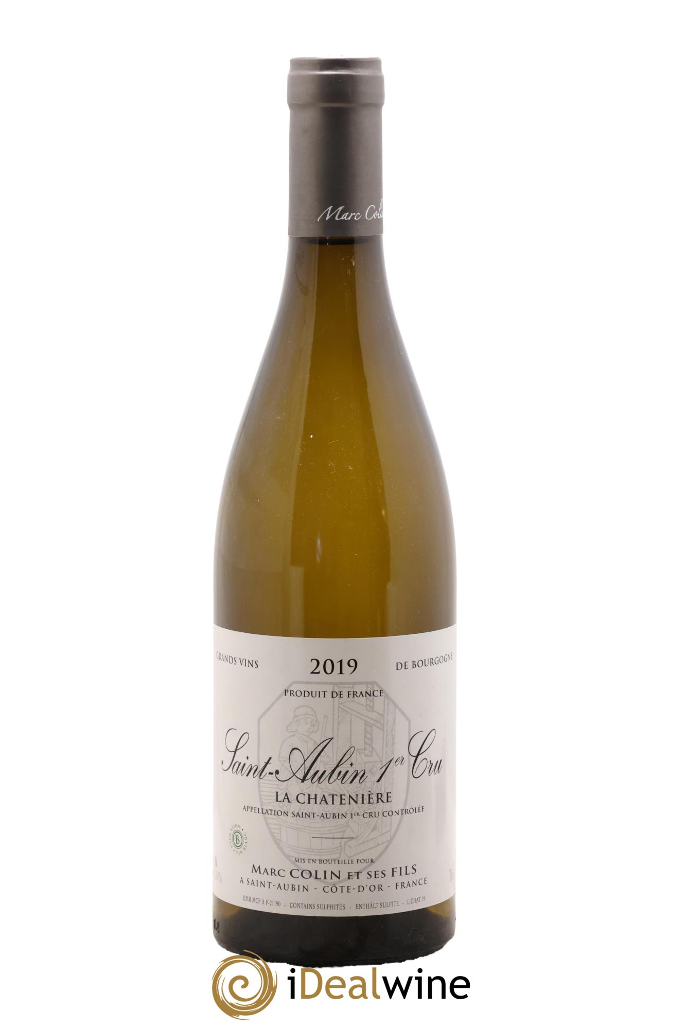 Saint-Aubin 1er Cru La Chatenière Marc Colin & Fils 2019 - Posten von 1 Flasche - 0