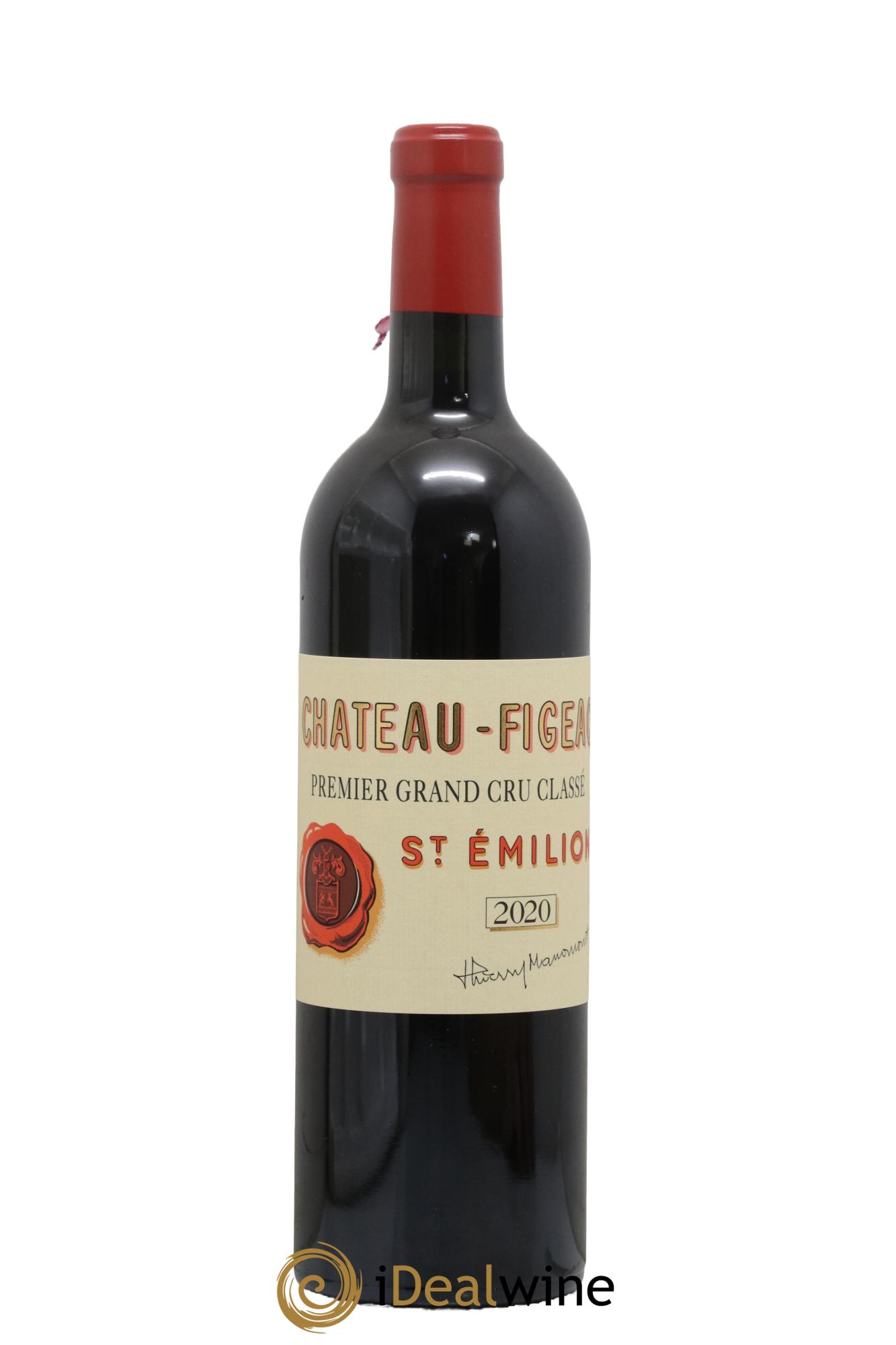 Château Figeac 1er Grand Cru Classé A 2020 - Lot de 1 bouteille - 0