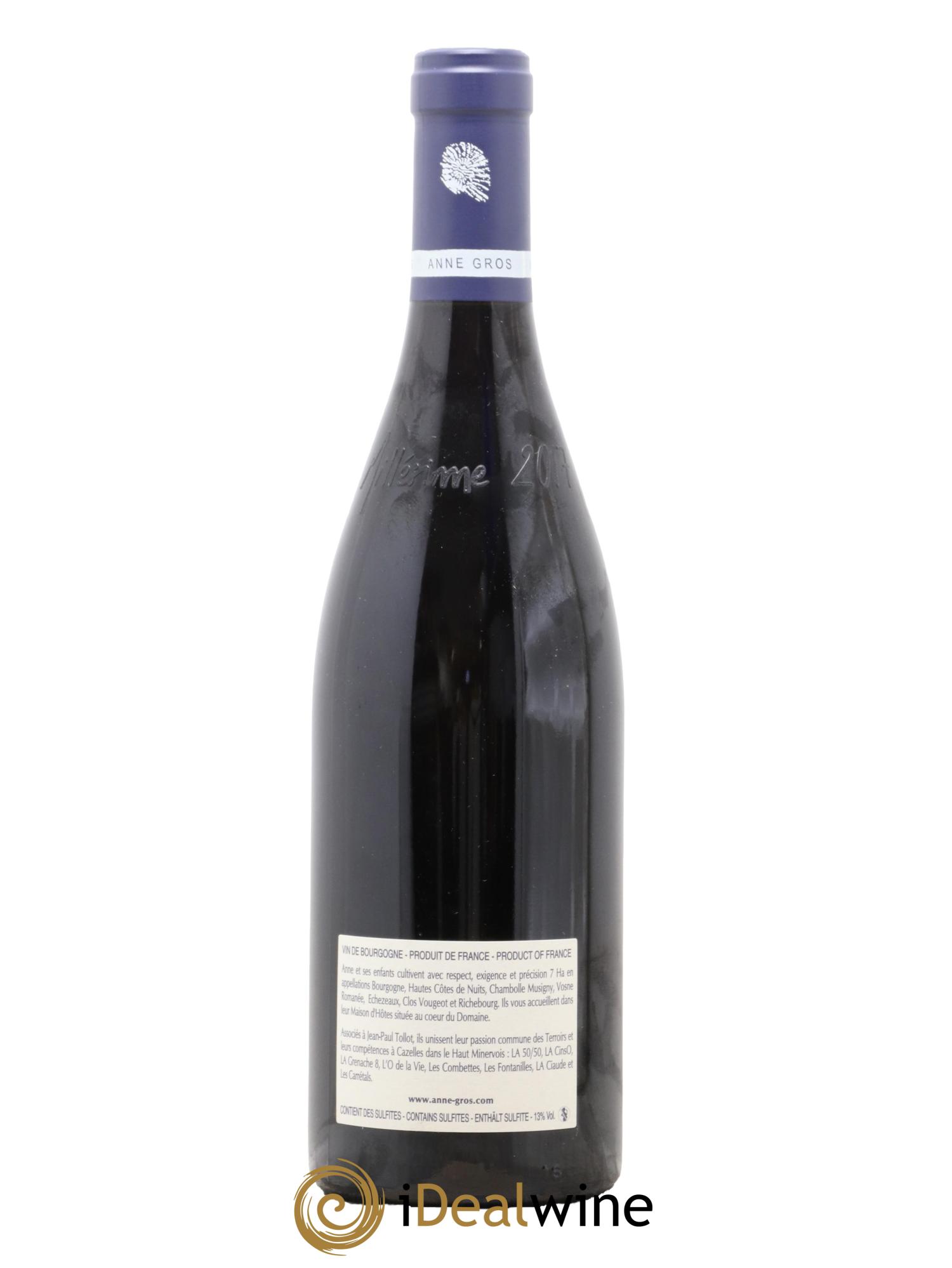 Echezeaux Grand Cru Les Loachausses Anne Gros 2017 - Lot de 1 bouteille - 1