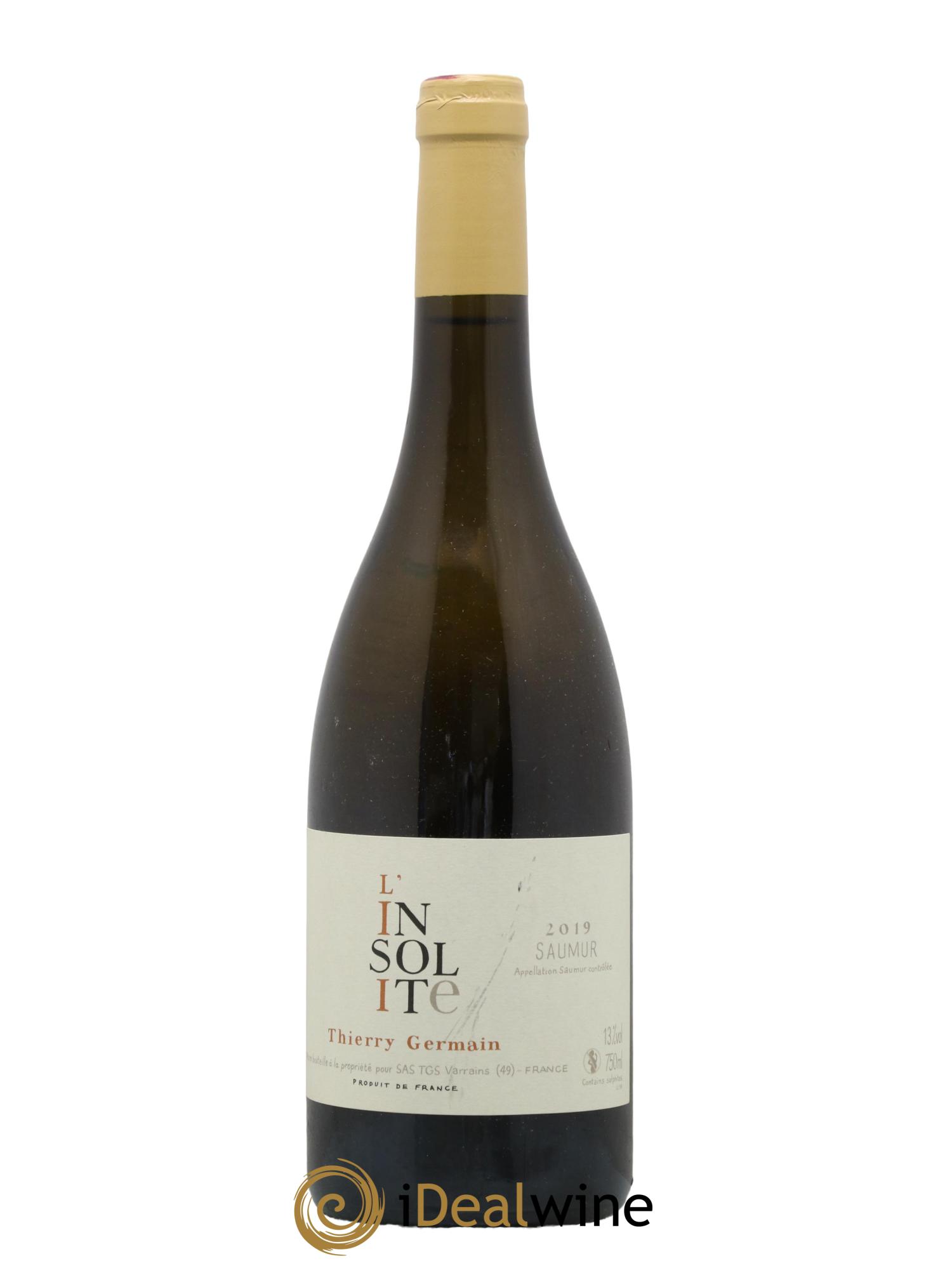 Saumur Insolite Domaine des Roches Neuves - Thierry Germain 2019 - Lot de 1 bouteille - 0