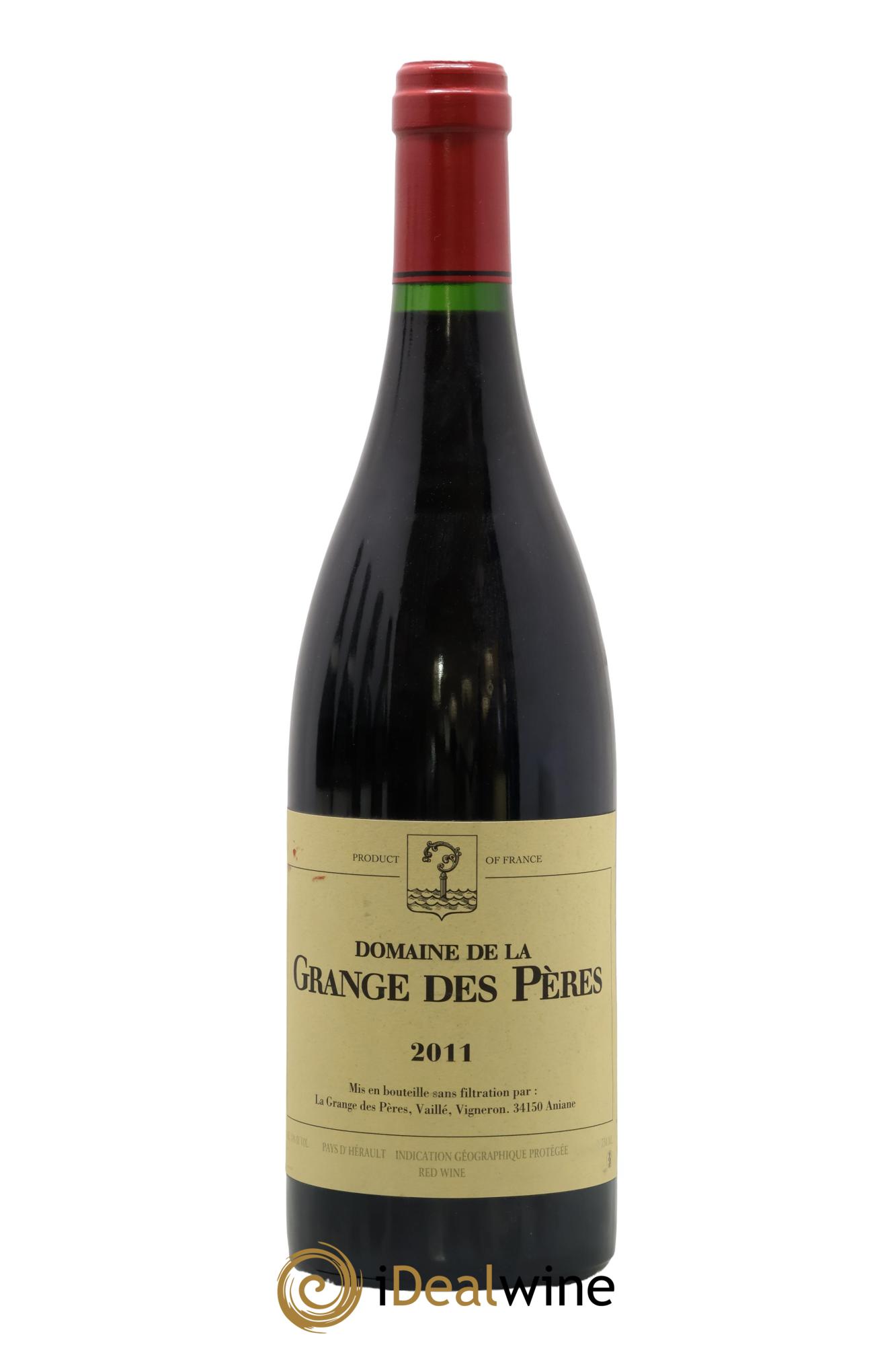 Pays d'Hérault Grange des Pères Laurent Vaillé 2011 - Lotto di 1 bottiglia - 0