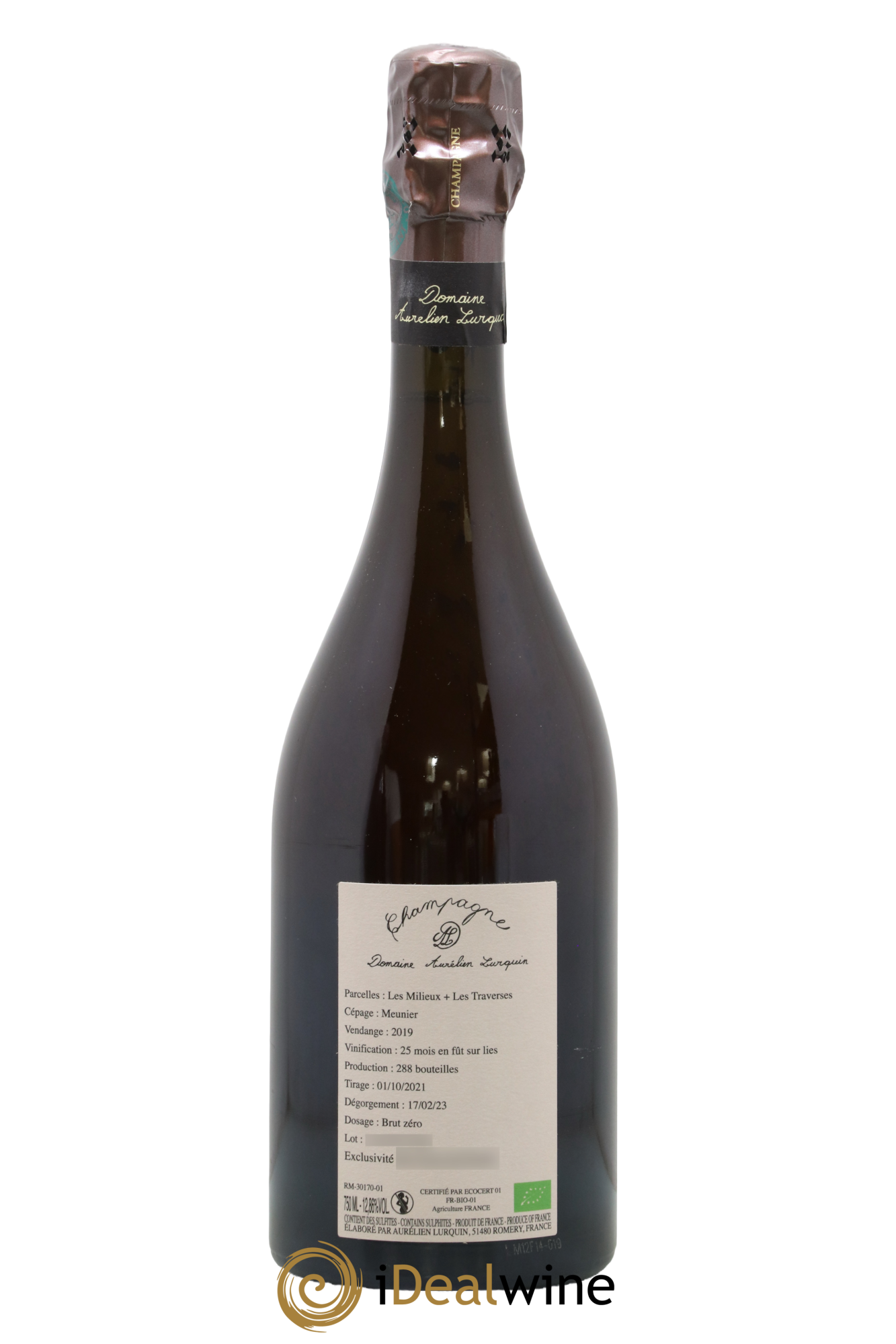 Saignée de Meunier Aurélien Lurquin 2019 - Posten von 1 Flasche - 1