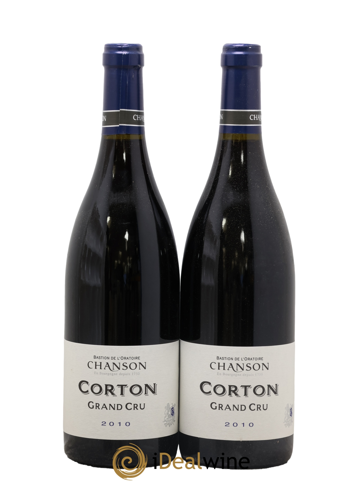 Corton Grand Cru Chanson 2010 - Lot de 2 bouteilles - 0