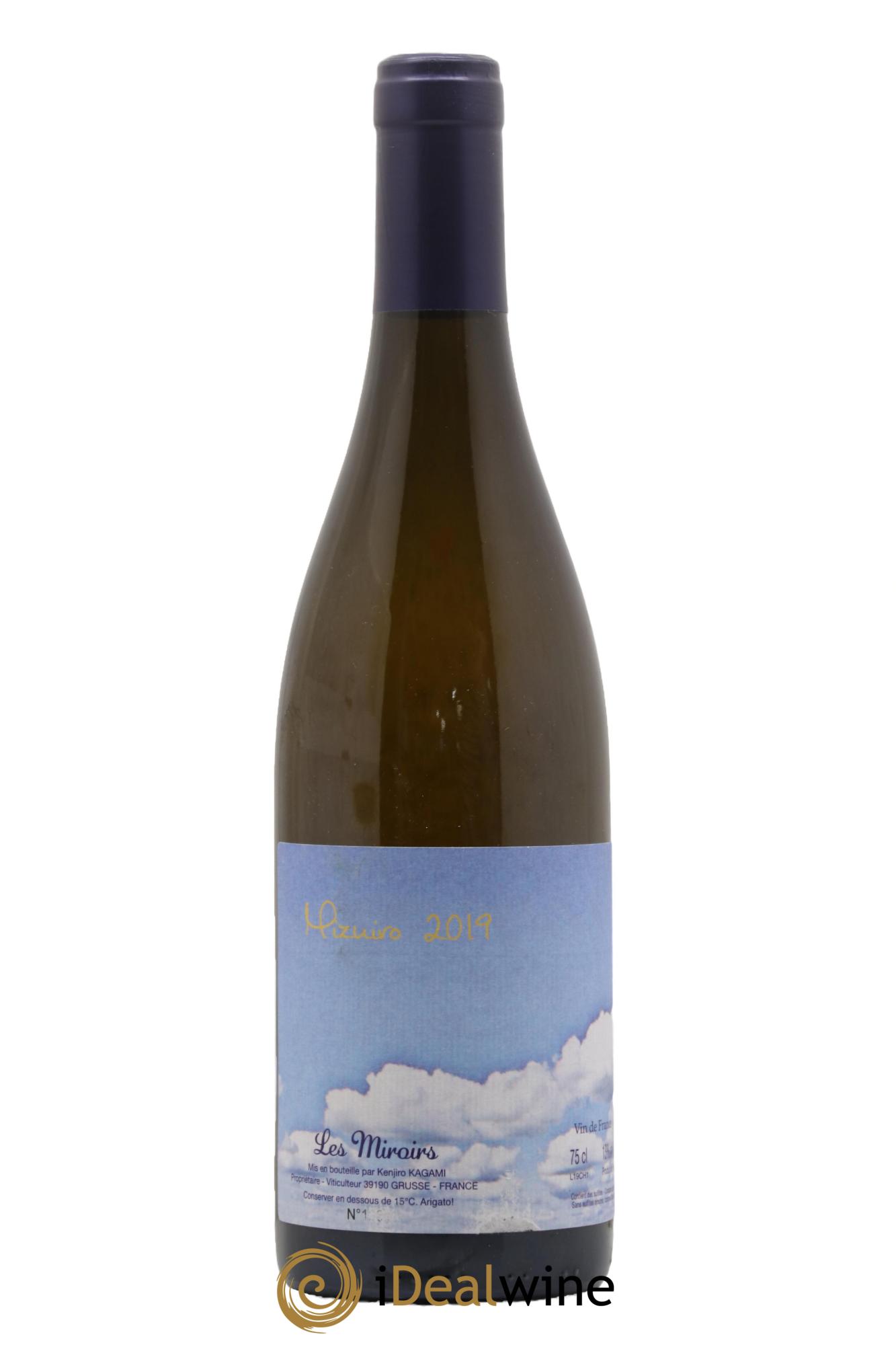 Vin de France Mizuiro Les Saugettes Kenjiro Kagami - Domaine des Miroirs 2019 - Lot de 1 bouteille - 0