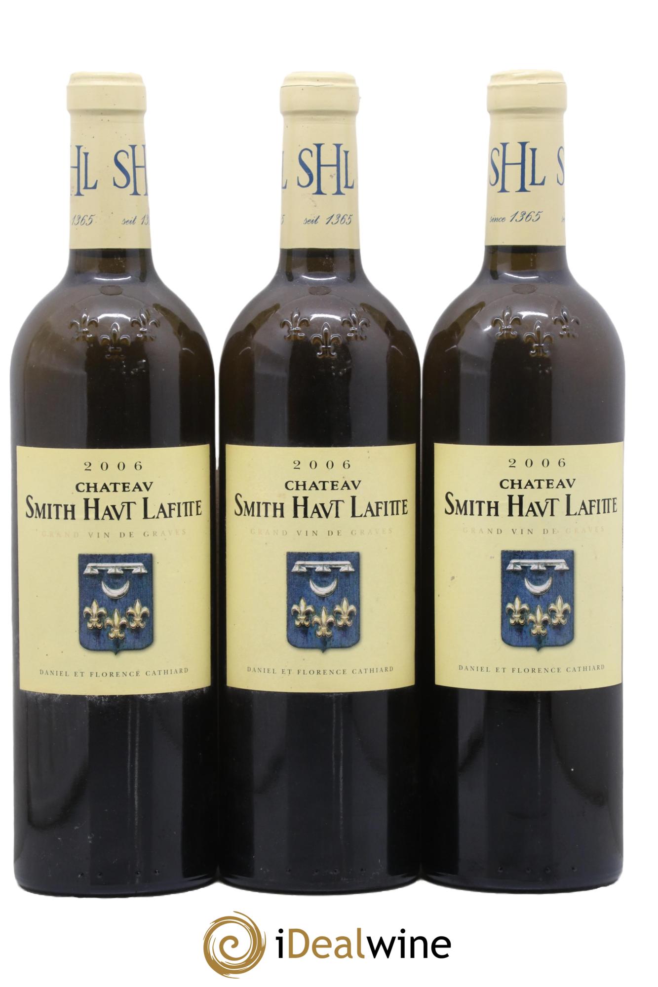Château Smith Haut Lafitte 2006 - Lot of 3 bottles - 0