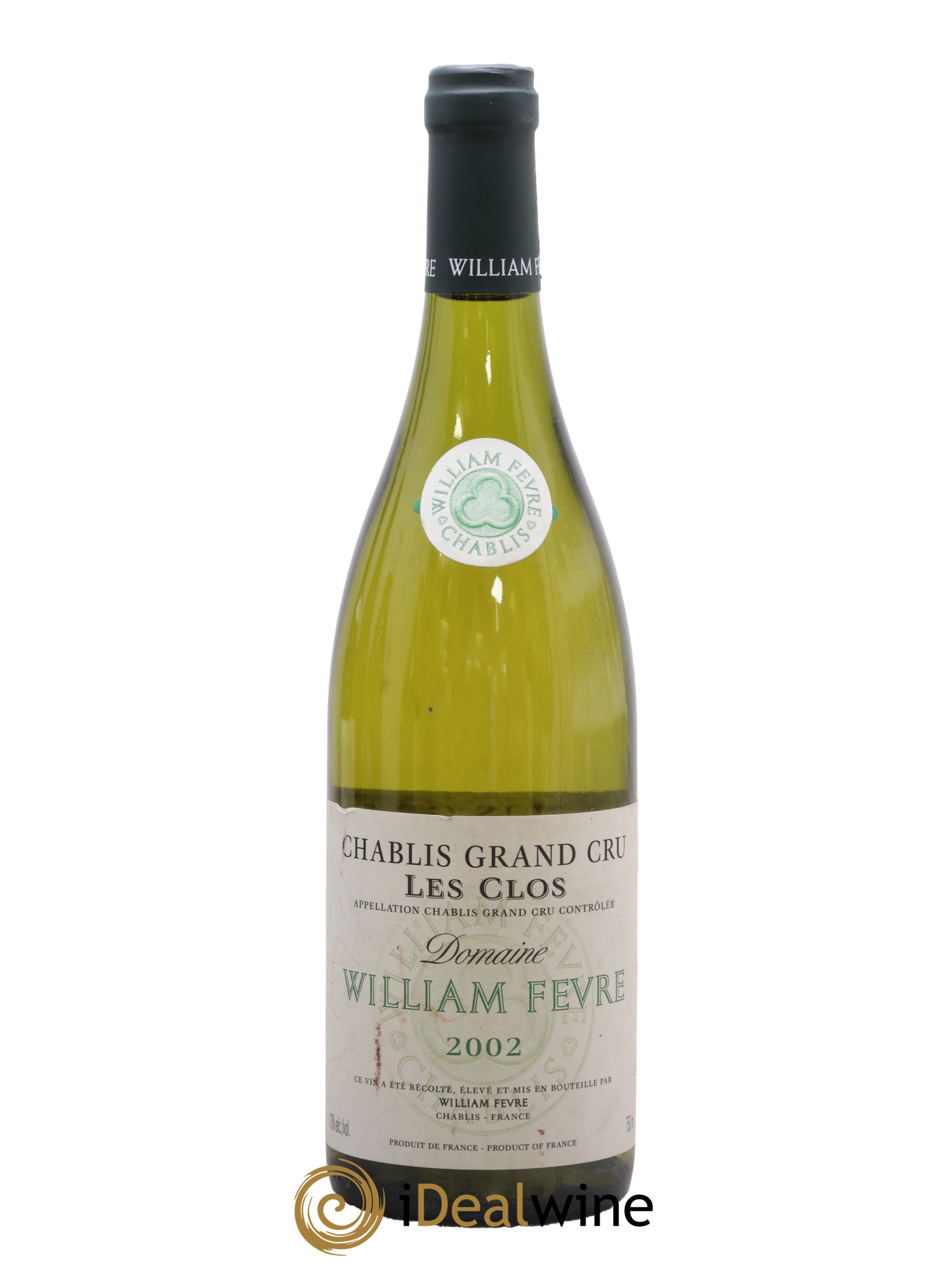 Chablis Grand Cru Les Clos William Fèvre 2002 - Lot de 1 bouteille - 0