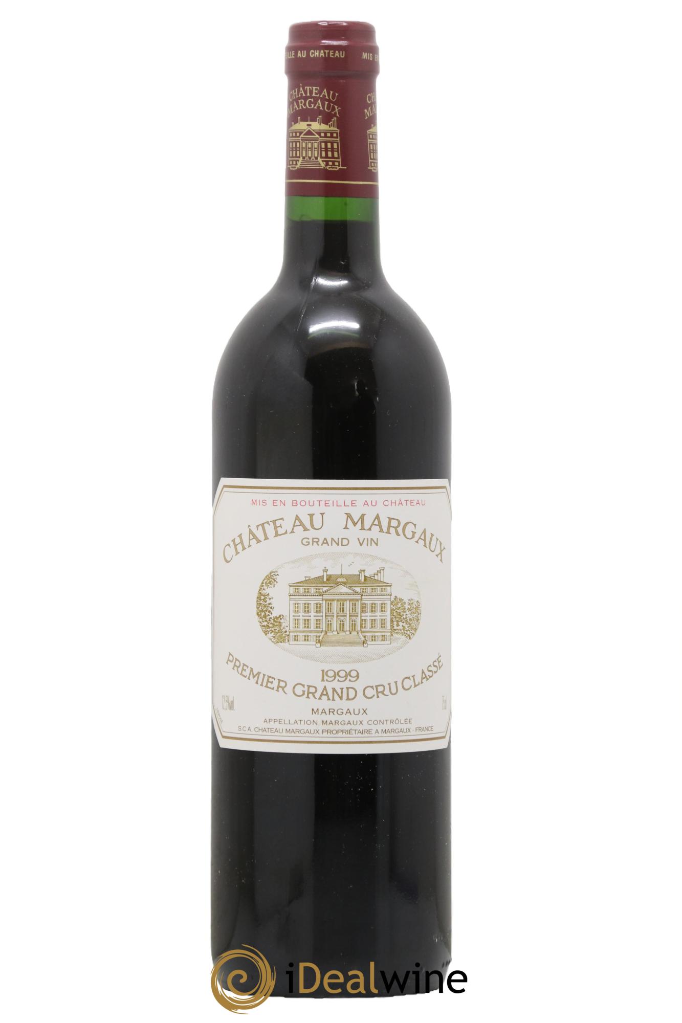 Château Margaux 1er Grand Cru Classé 1999 - Lot de 1 bouteille - 0