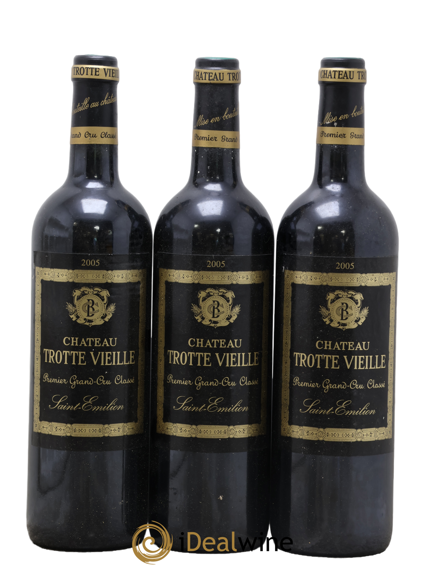 Château Trotte Vieille 1er Grand Cru Classé B 2005 - Lot de 3 bouteilles - 0
