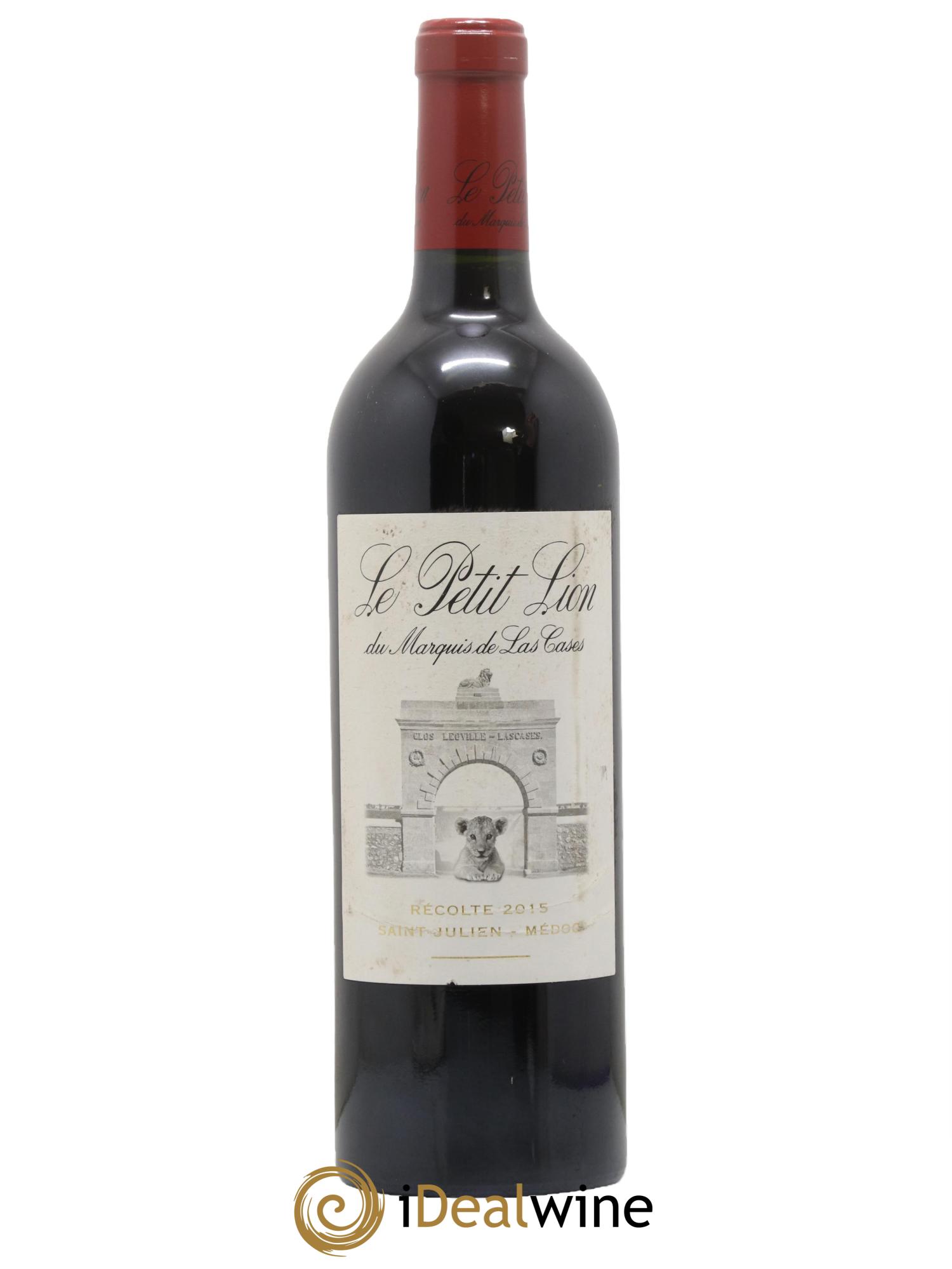 Le Petit Lion du Marquis de Las Cases Second Vin 2015 - Lot de 1 bouteille - 0