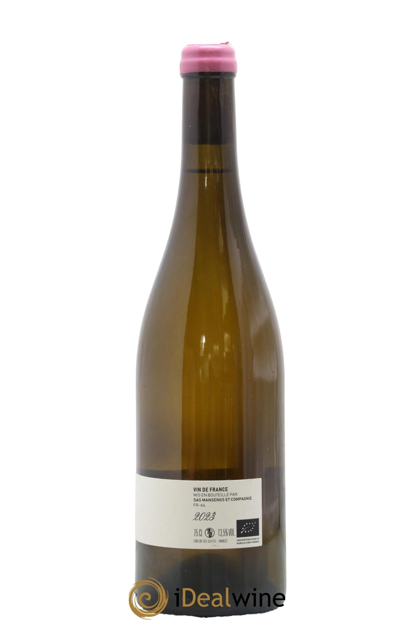 Vin de France Mansengs Jean-Baptiste Semmartin 2023 - Lot de 1 bouteille - 1