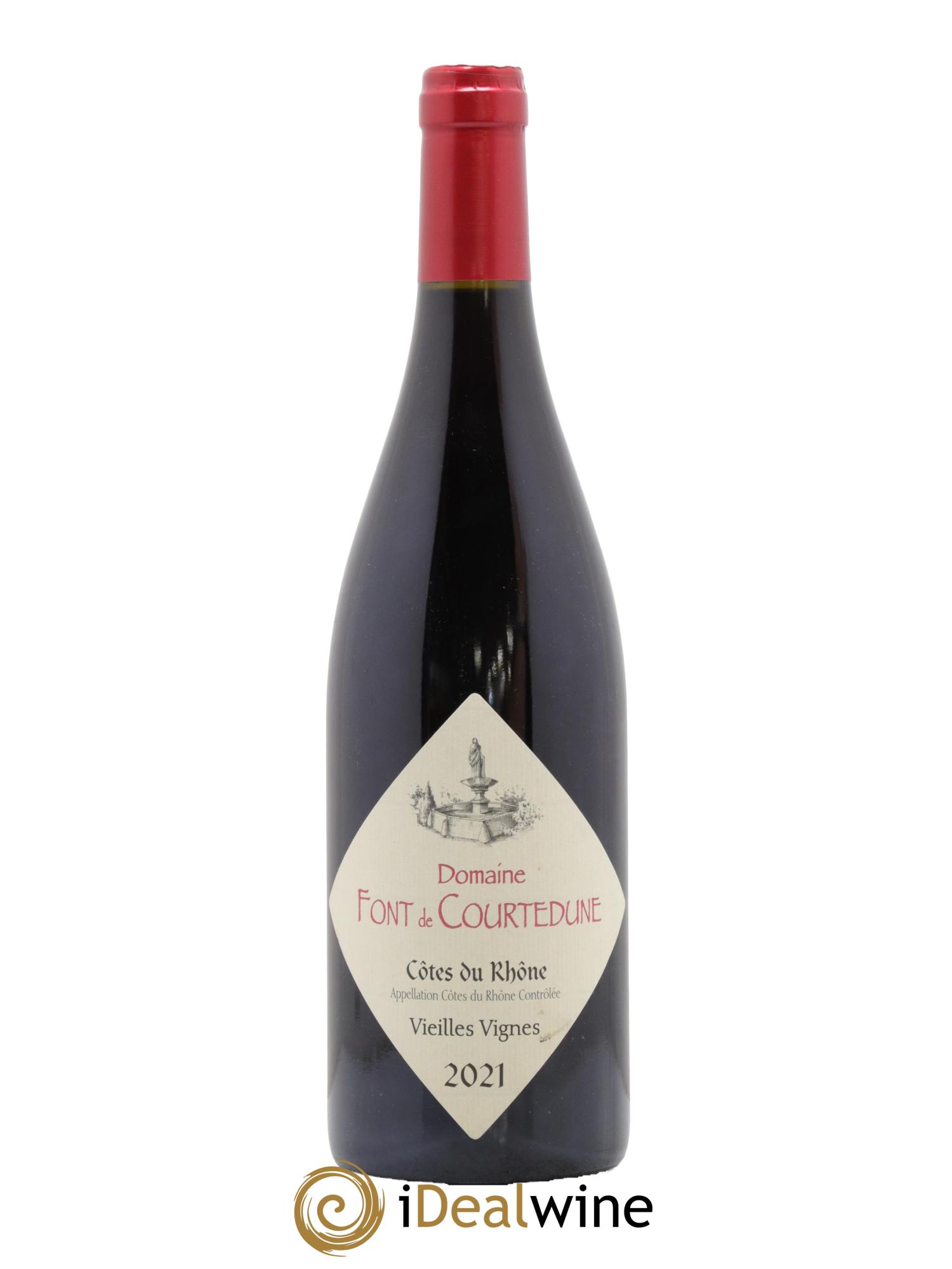 Châteauneuf-du-Pape Font de Courtedune 2021 - Lot de 1 bouteille - 0