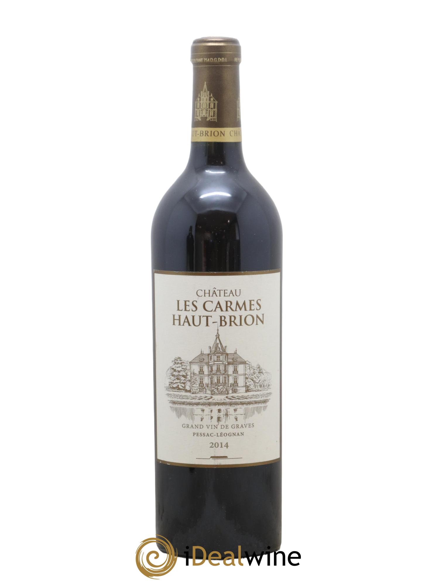 Château Les Carmes Haut-Brion 2014 - Lot de 1 bouteille - 0