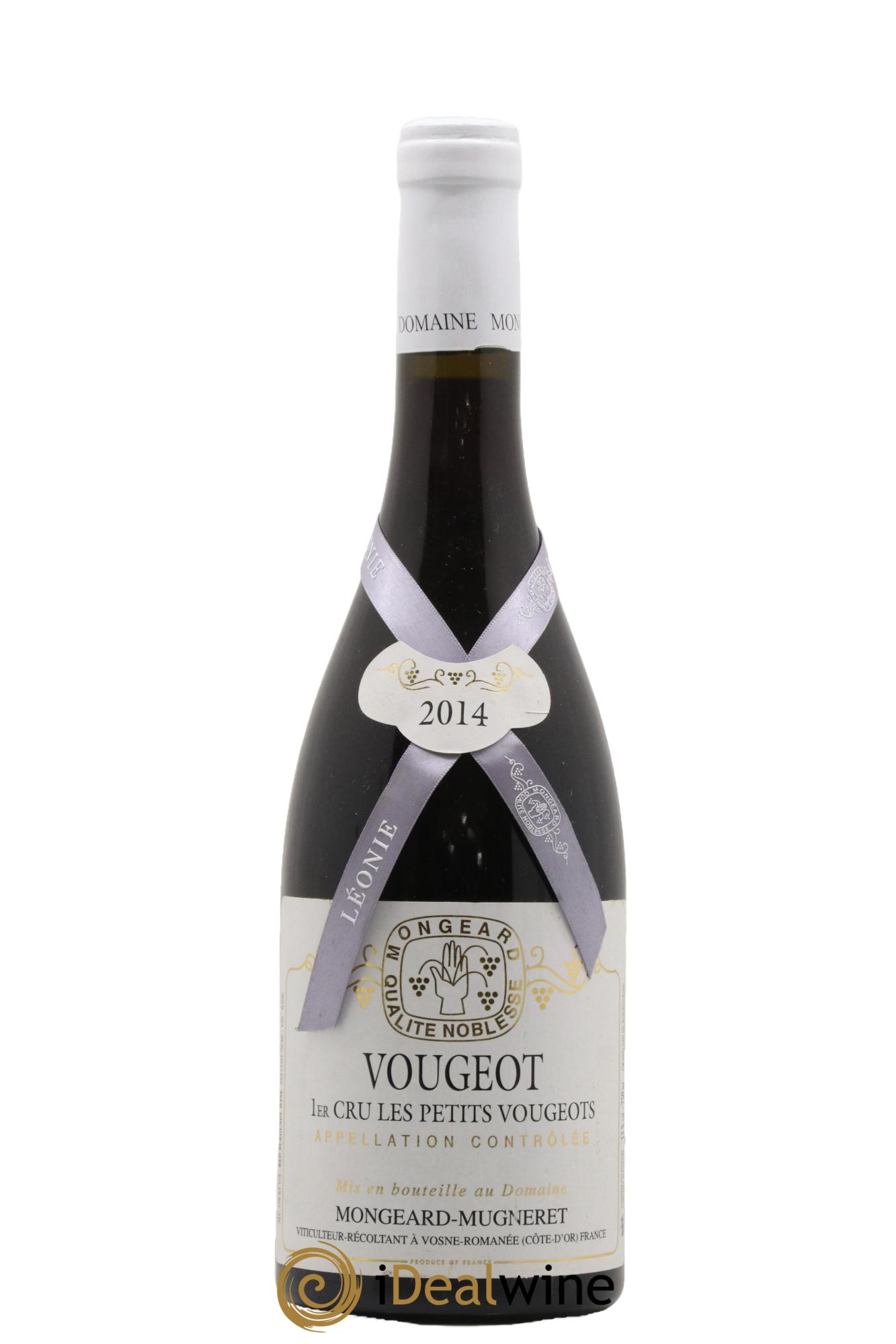 Vougeot 1er Cru Les Petits Vougeots Mongeard-Mugneret (Domaine) 2014 - Lot de 1 bouteille - 0