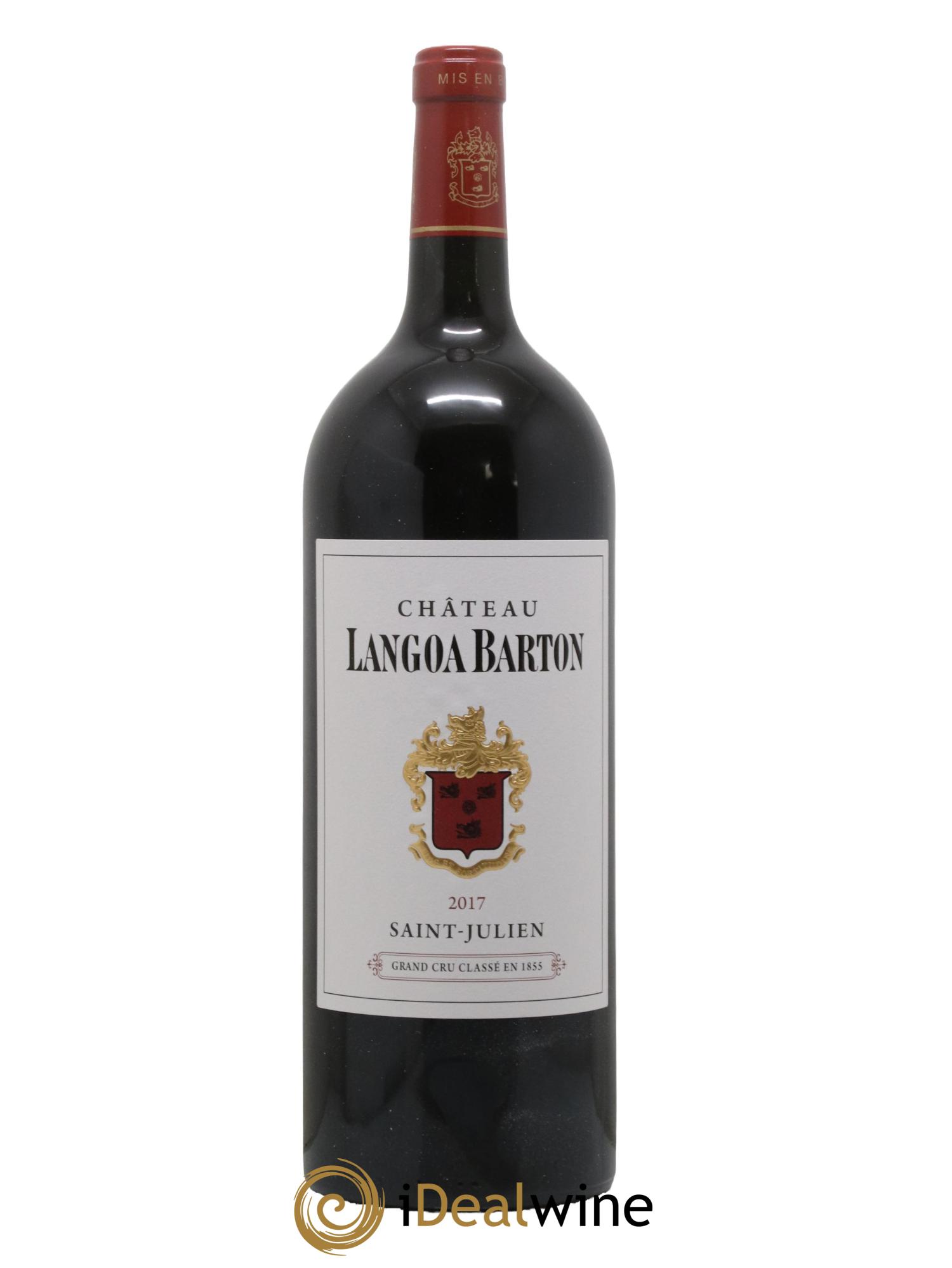 Château Langoa Barton 3ème Grand Cru Classé 2017 - Lot de 1 magnum - 0