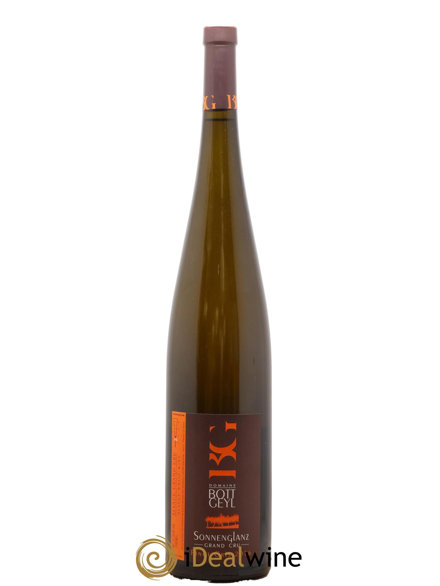 Alsace Pinot Gris Grand Cru Sonnenglanz Bott-Geyl (Domaine) 2016 - Lot de 1 magnum - 0