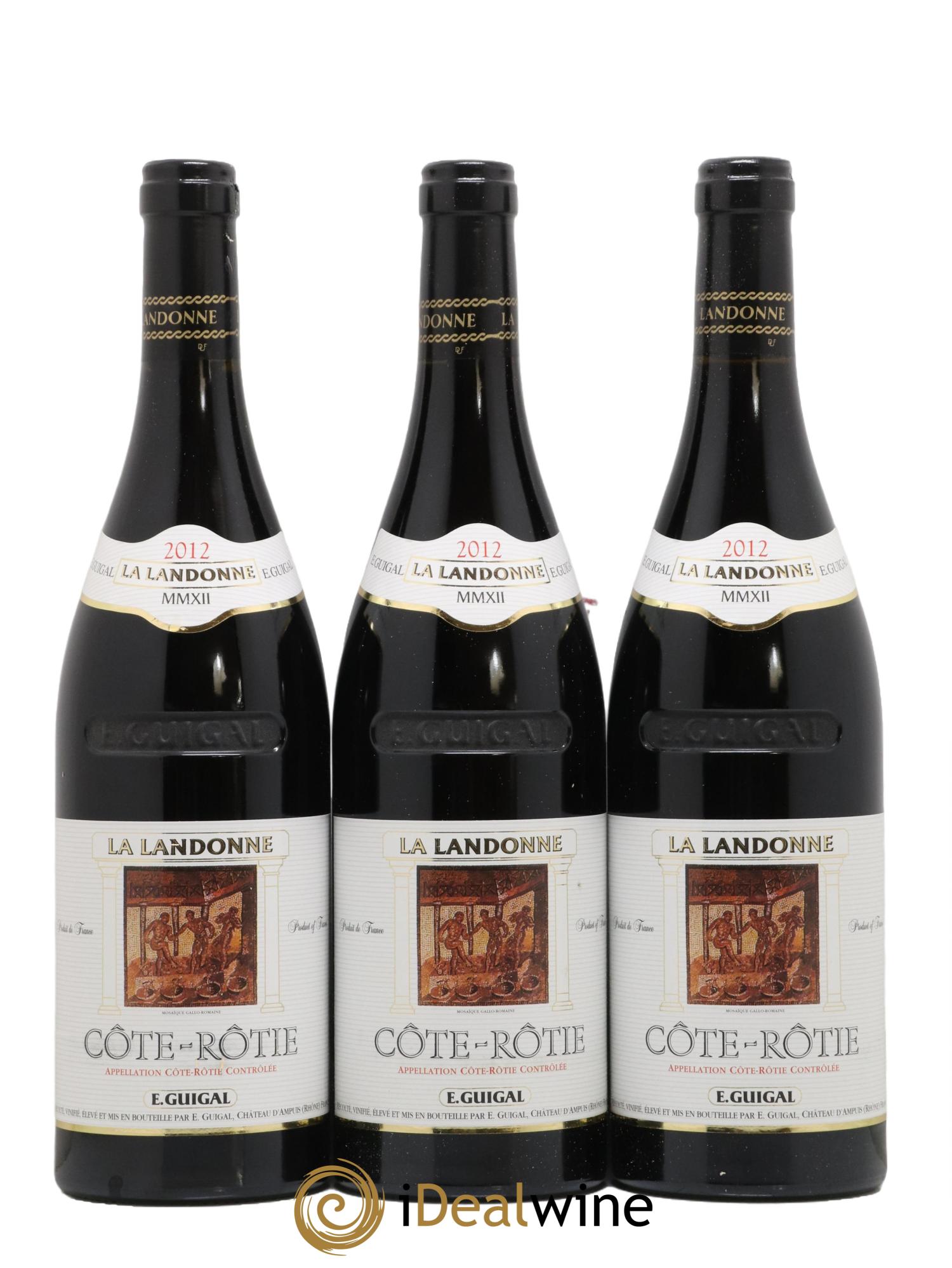 Côte-Rôtie La Landonne Guigal 2012 - Lot of 6 bottles - 3