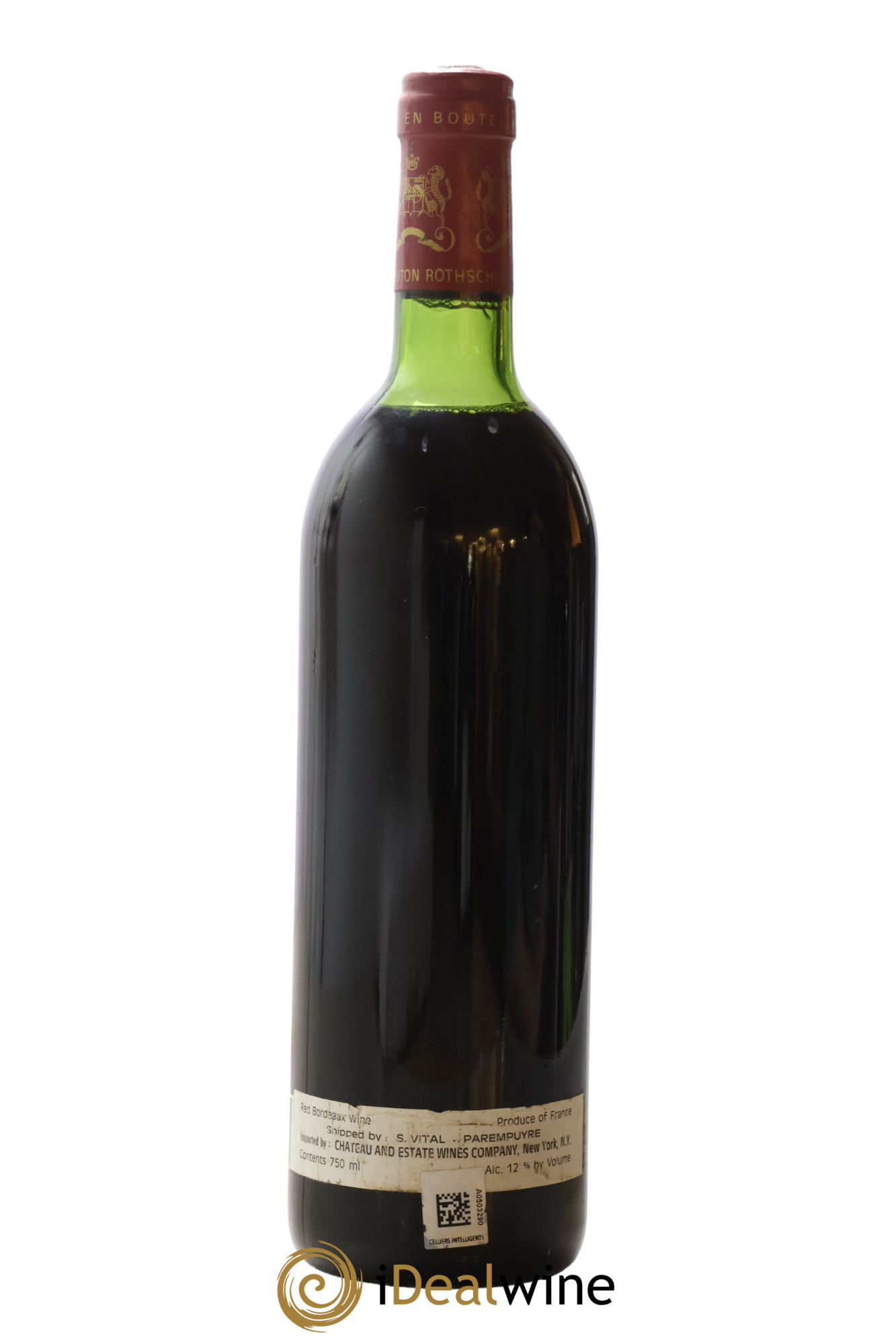 Château Mouton Rothschild 1er Grand Cru Classé 1980 - Lotto di 1 bottiglia - 1