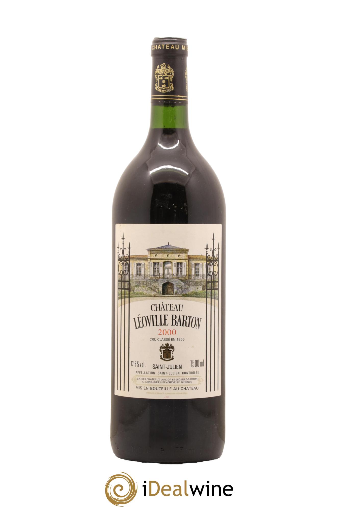 Château Léoville Barton 2ème Grand Cru Classé 2000 - Lot de 1 magnum - 0