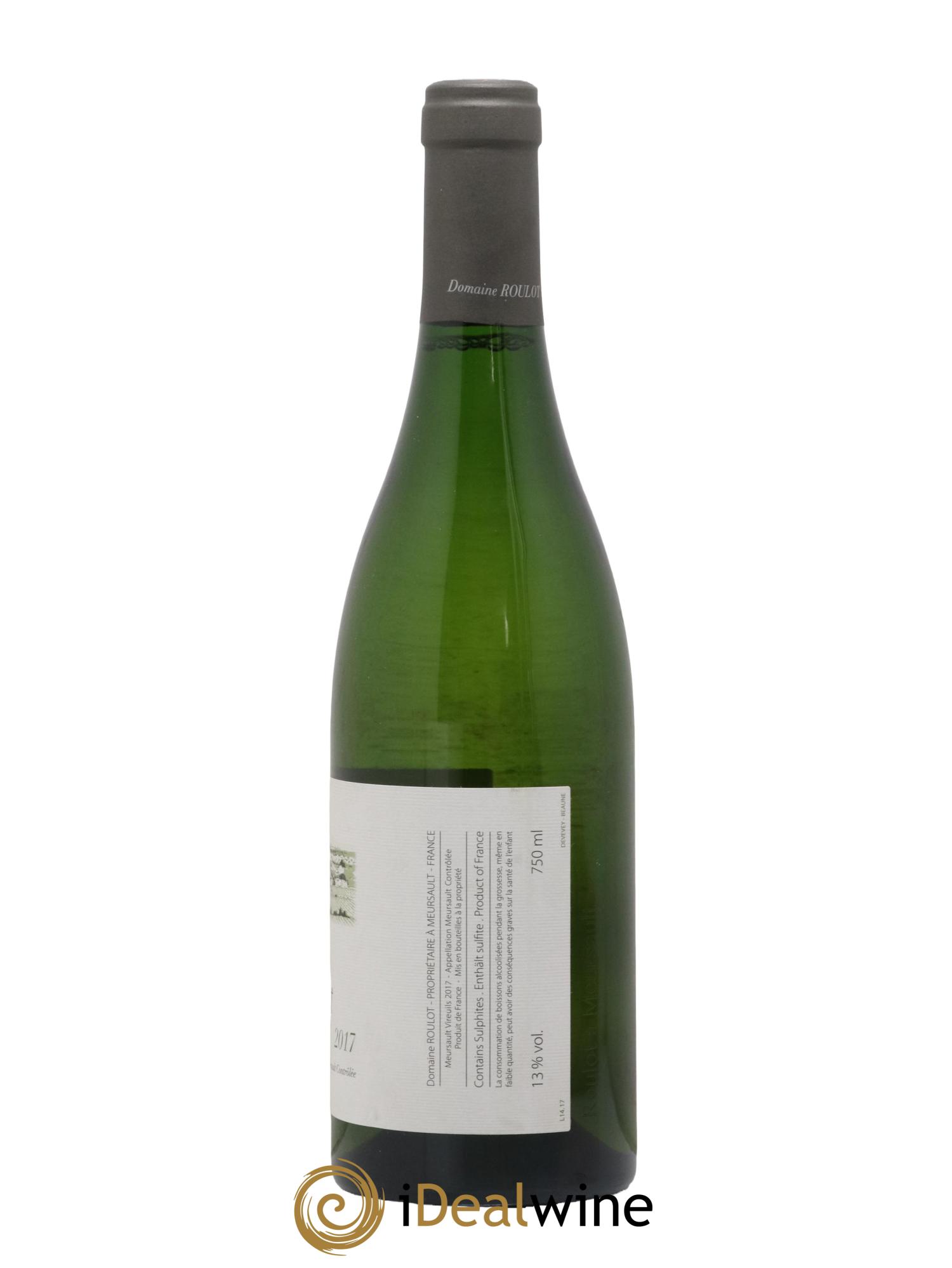 Meursault Les Vireuils Roulot (Domaine) 2017 - Lotto di 1 bottiglia - 1