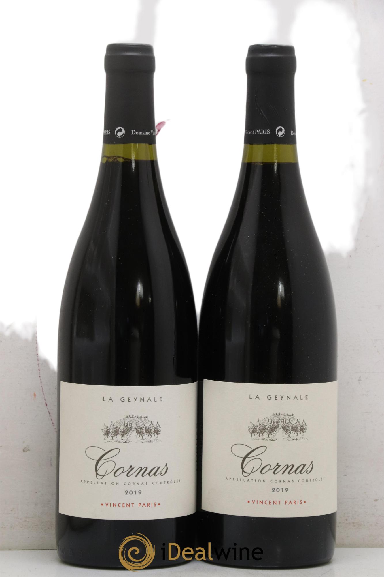 Cornas La Geynale Vincent Paris 2019 - Lot of 2 bottles - 0