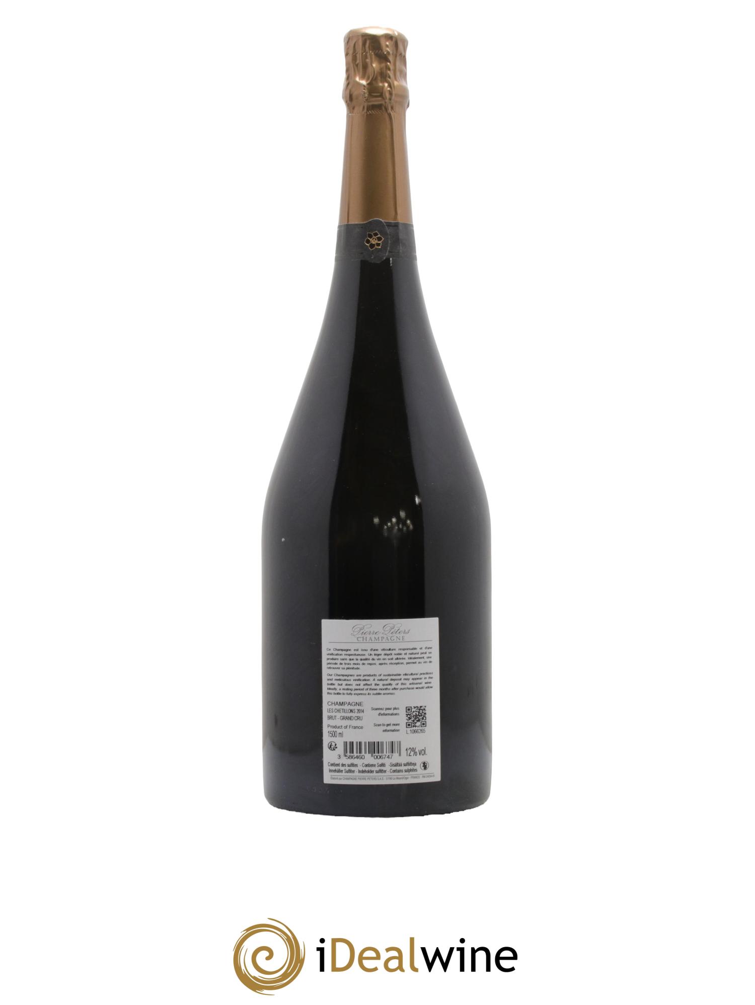 Cuvée Spéciale les Chétillons Blanc de Blancs Brut Pierre Péters 2014 - Lot of 1 magnum - 1