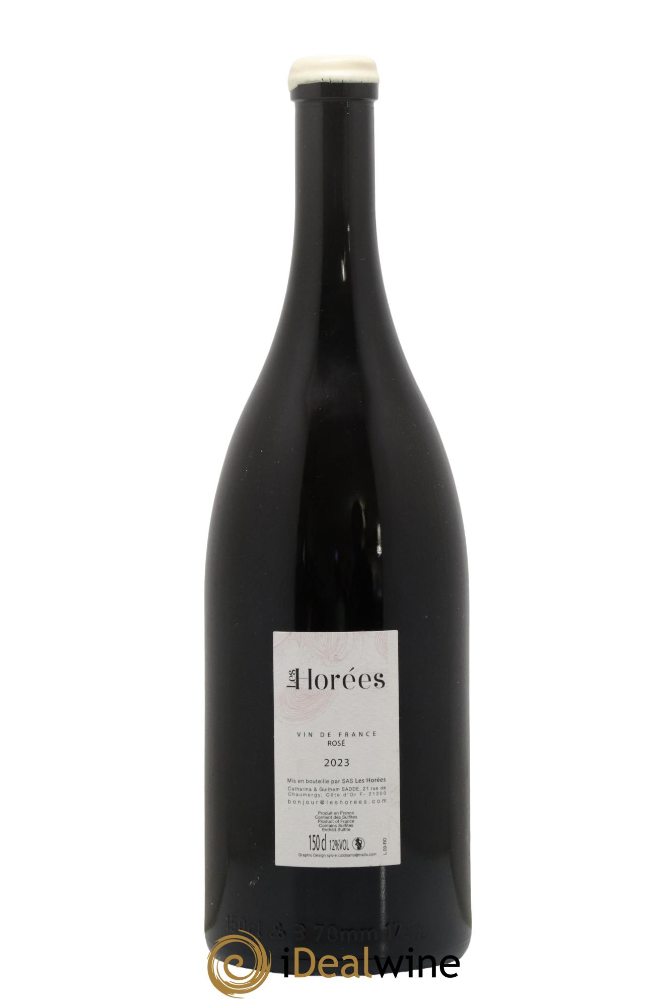 Vin de France Rosé Bonheur Les Horées 2023 - Lot de 1 magnum - 1