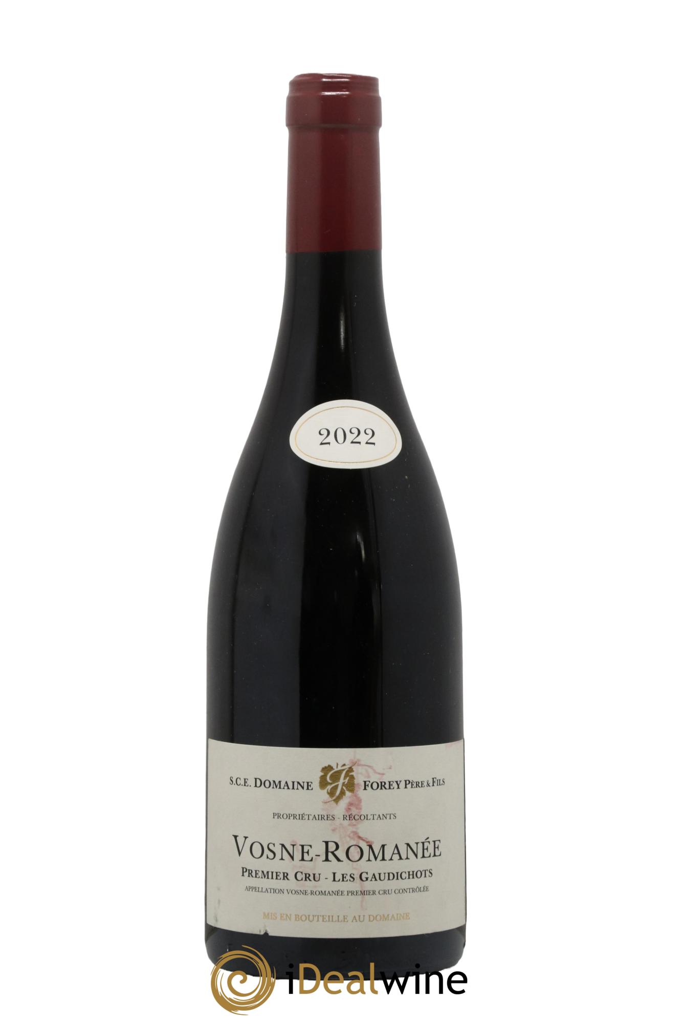 Vosne-Romanée 1er Cru Les Gaudichots Forey Père et Fils (Domaine) 2022 - Lotto di 1 bottiglia - 0