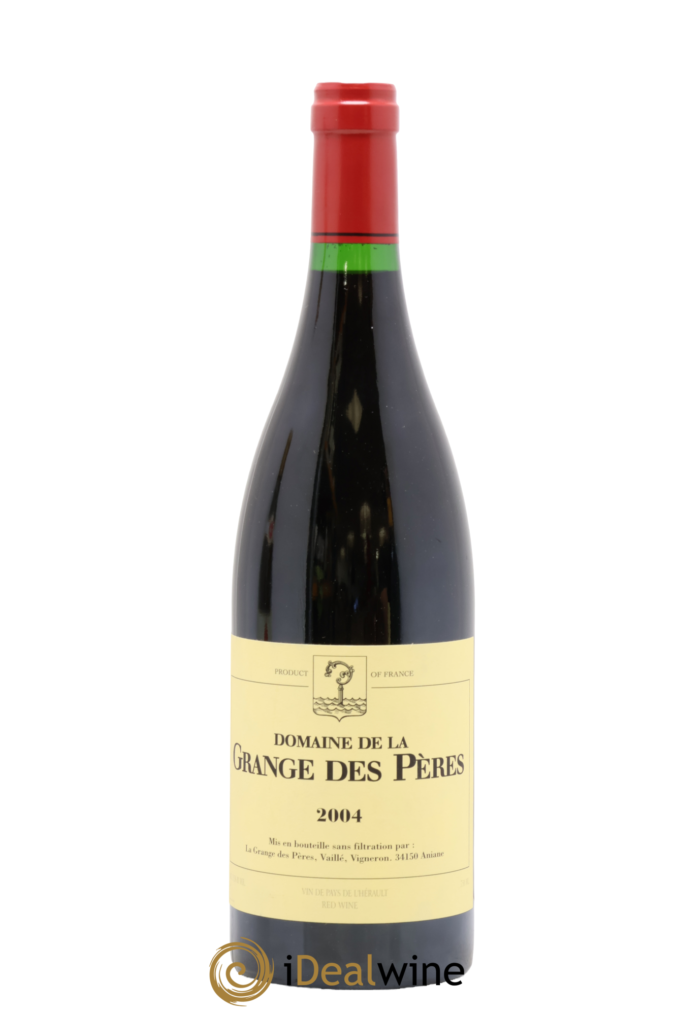 Pays d'Hérault Grange des Pères Laurent Vaillé 2004 - Lote de 1 botella - 0